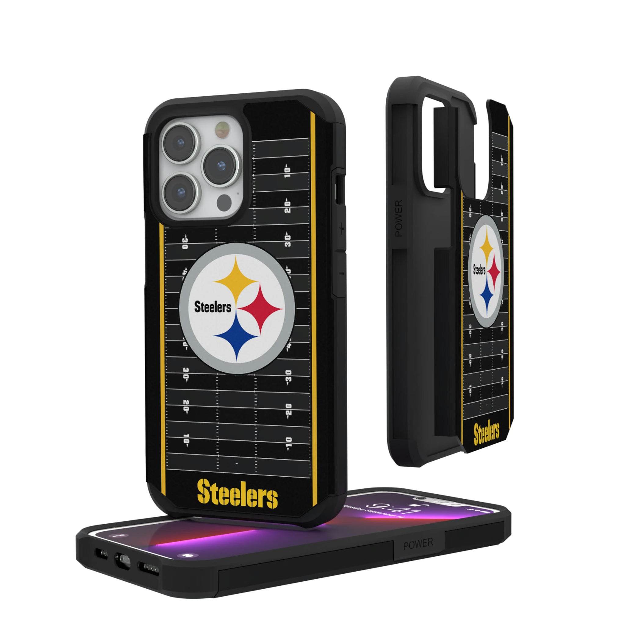 Pittsburgh Steelers Field iPhone Rugged Phone Case for Apple iPhone