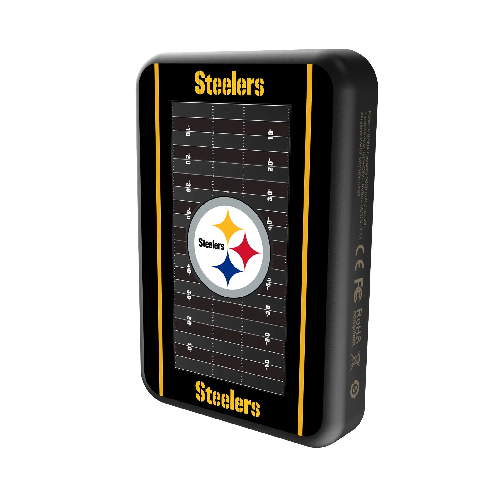 Pittsburgh Steelers Field Wireless Mag Power Bank