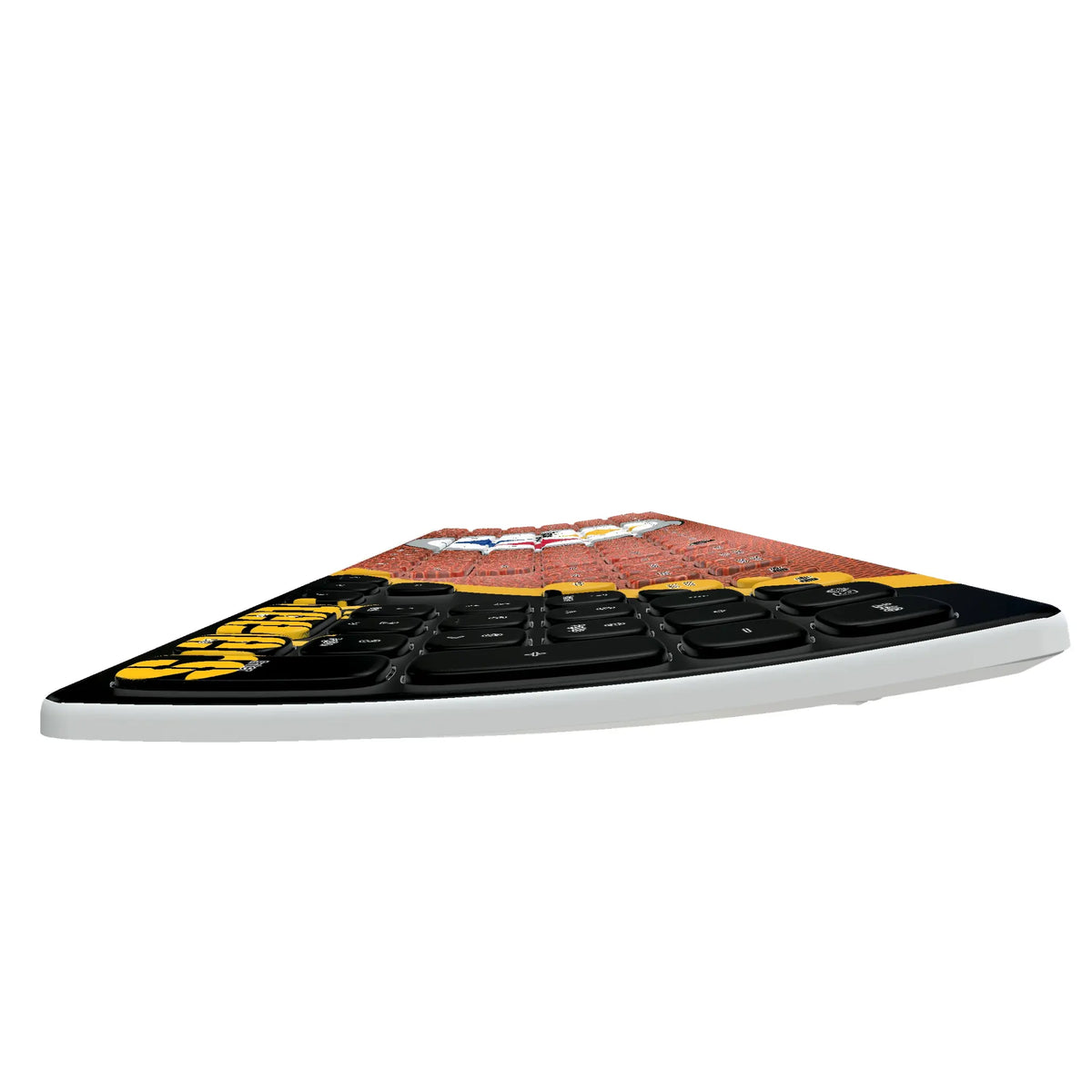 Pittsburgh Steelers Football KKB605 Curved Wireless Keyboard