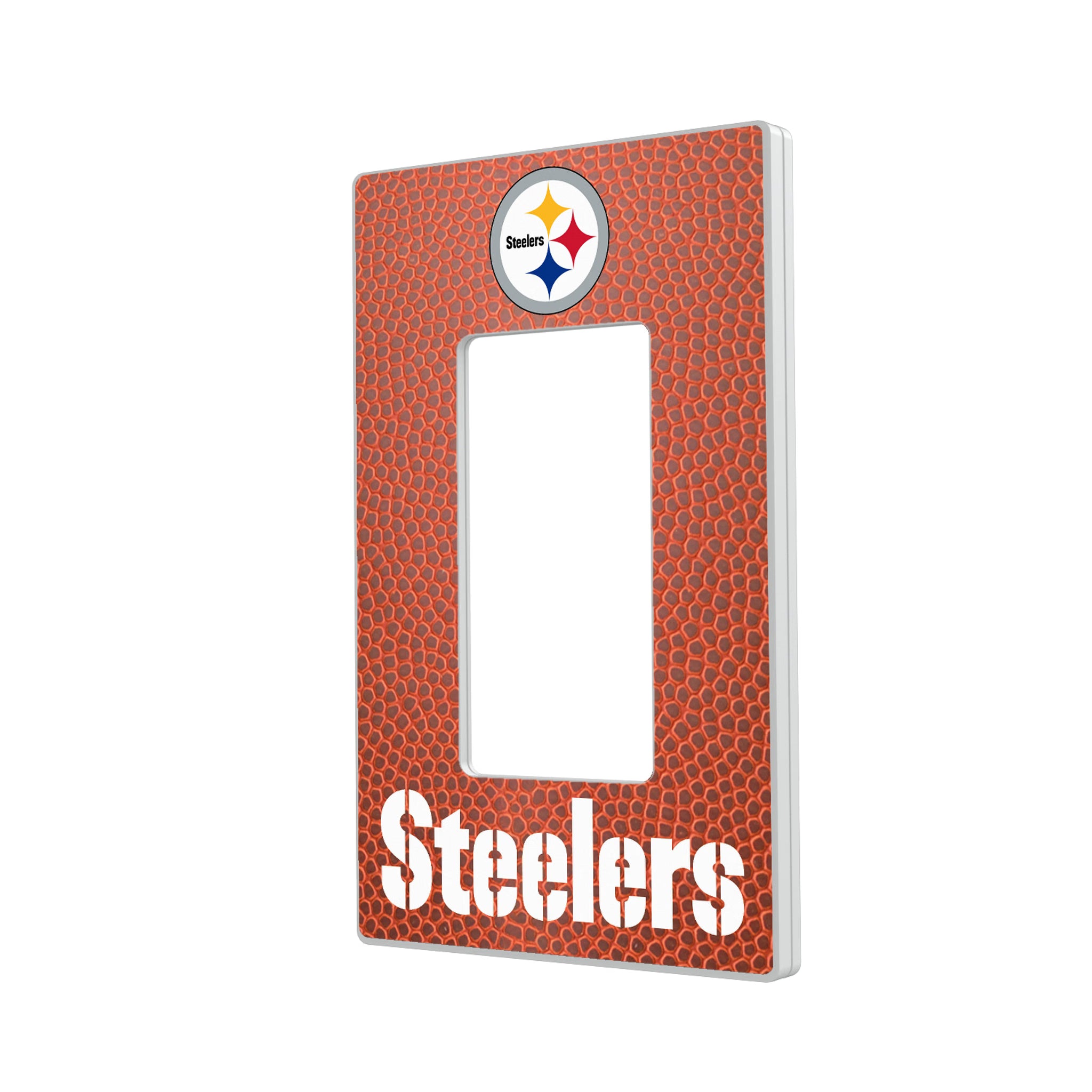 Pittsburgh Steelers Football Hidden-Screw Light Switch Plate#Style_Single Rocker