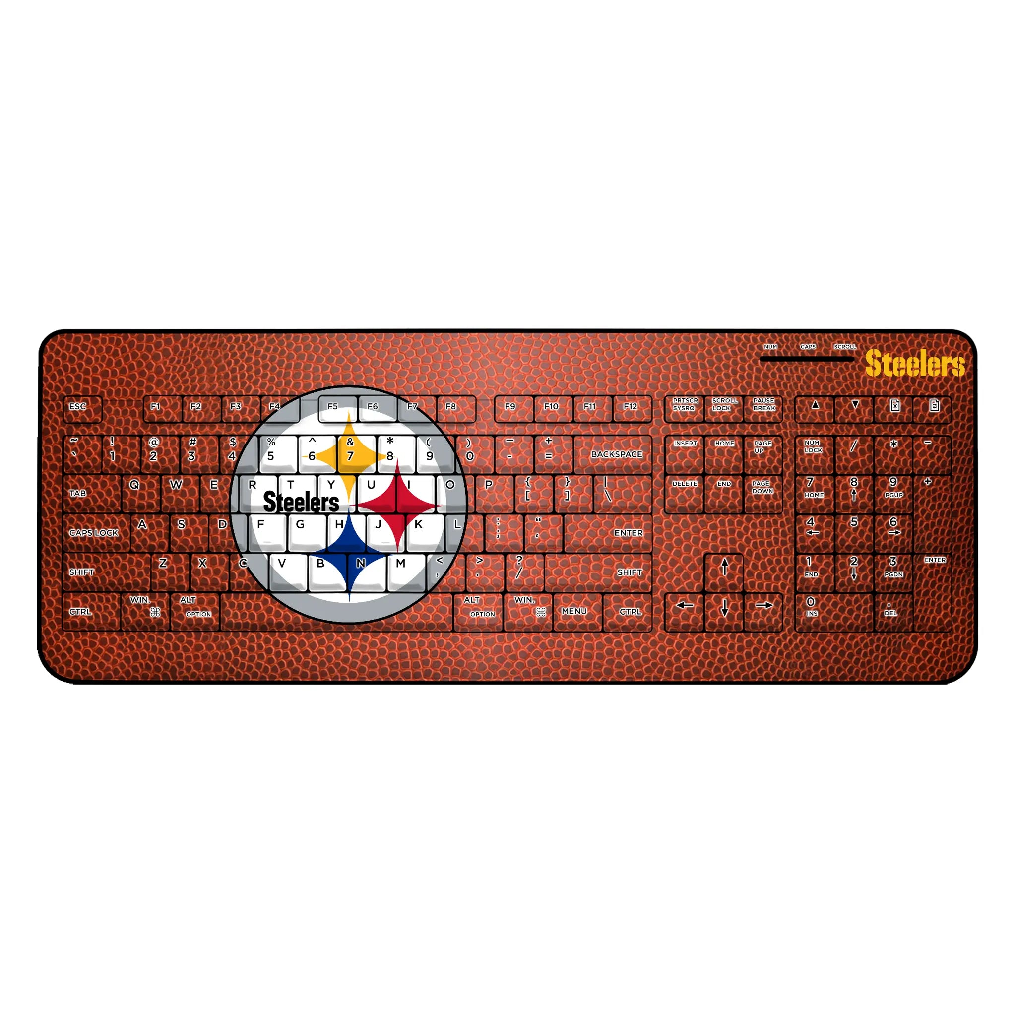Pittsburgh Steelers Football Wireless USB Keyboard