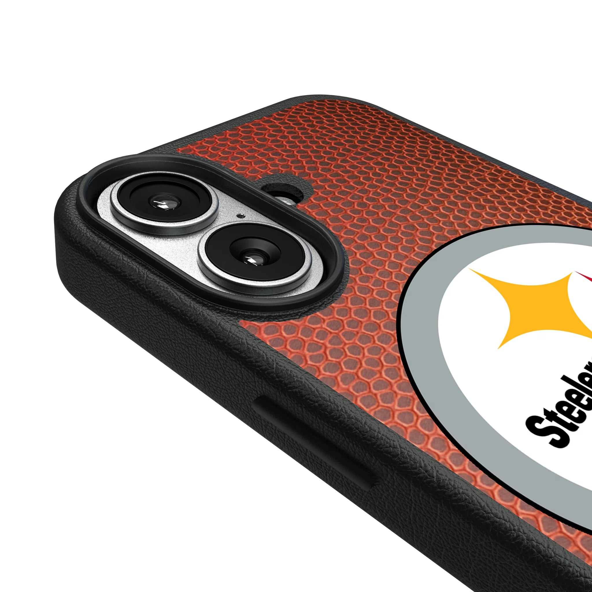 Pittsburgh Steelers Football Wordmark iPhone MagSafe Compatible Phone Case for Apple iPhone - Detail#Device_iPhone 17