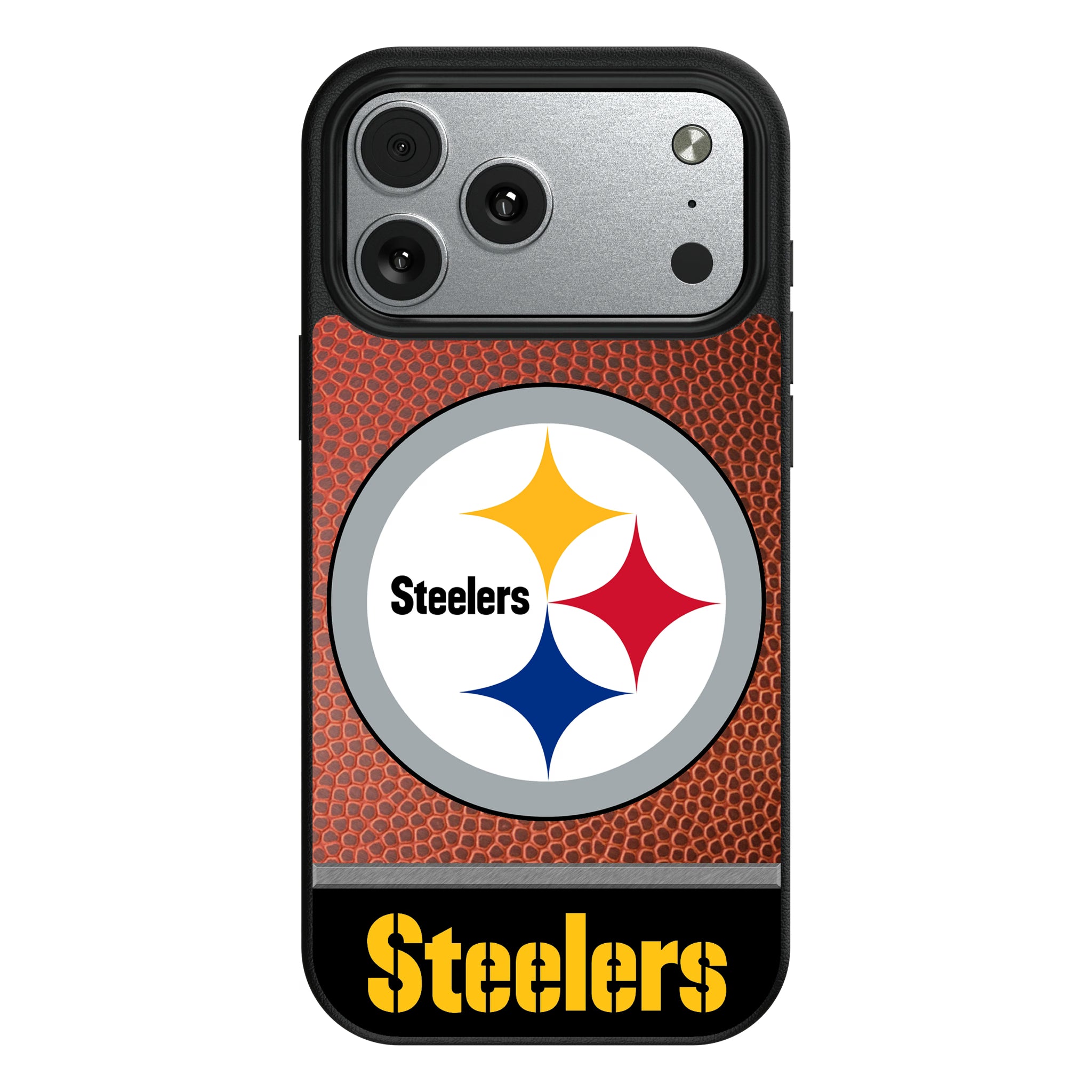 Pittsburgh Steelers Football Wordmark iPhone MagSafe Compatible Phone Case for Apple iPhone#Device_iPhone 17 Pro Max