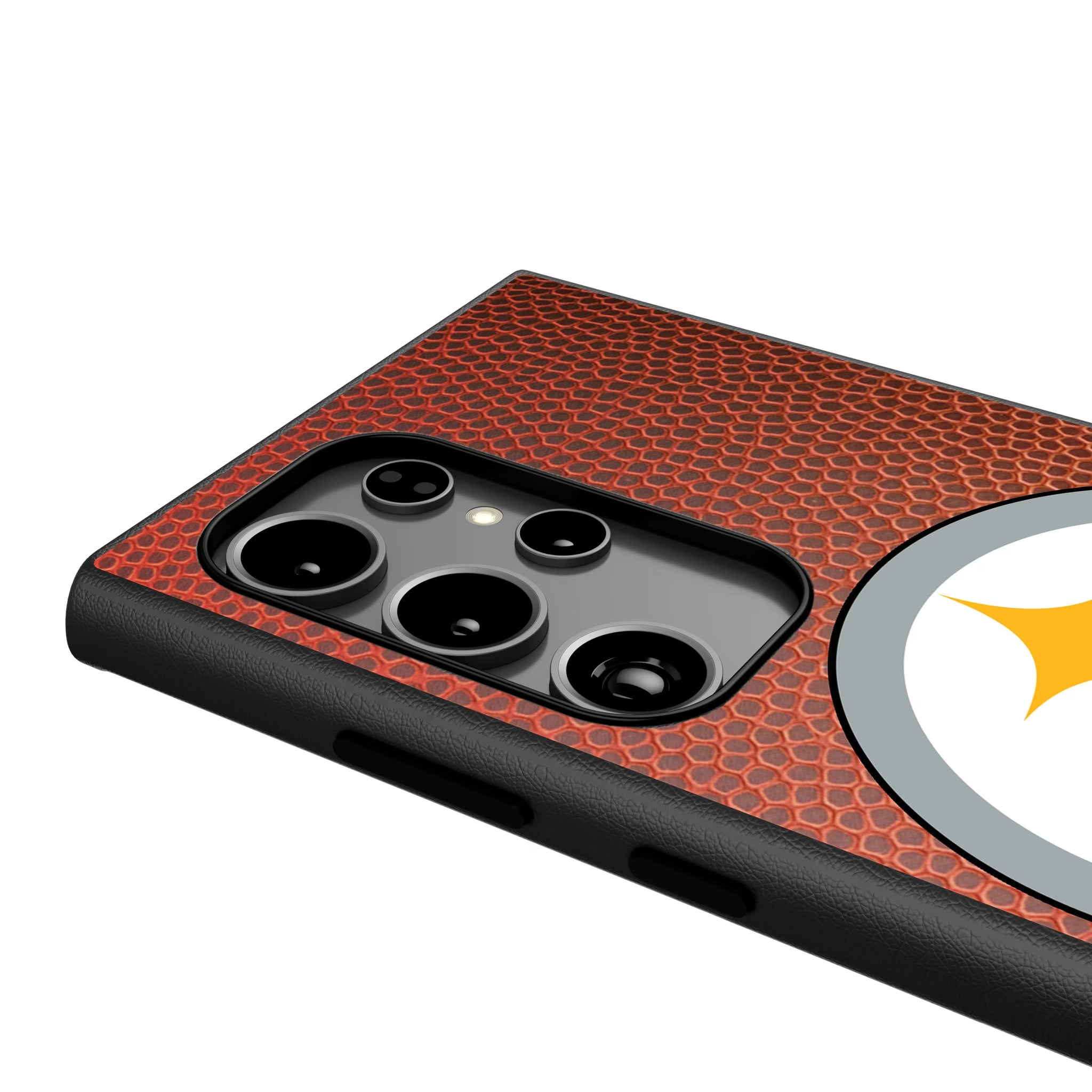 Pittsburgh Steelers Football Wordmark Galaxy MagSafe Compatible Phone Case for Samsung Galaxy - Detail