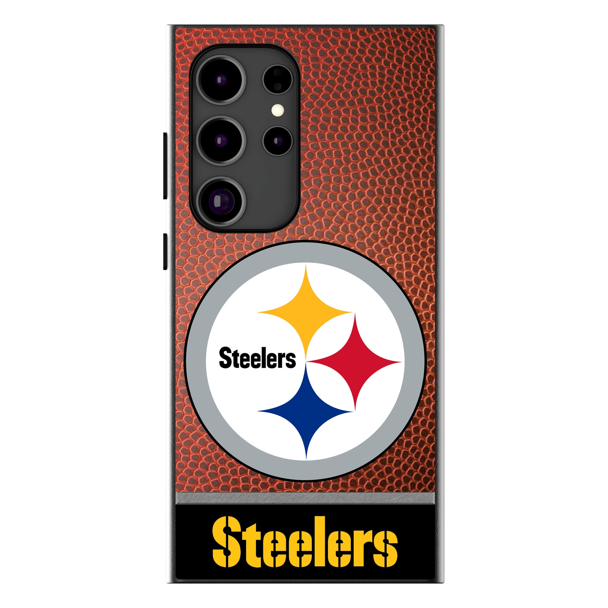 Pittsburgh Steelers Football Wordmark Galaxy MagSafe Compatible Phone Case for Samsung Galaxy