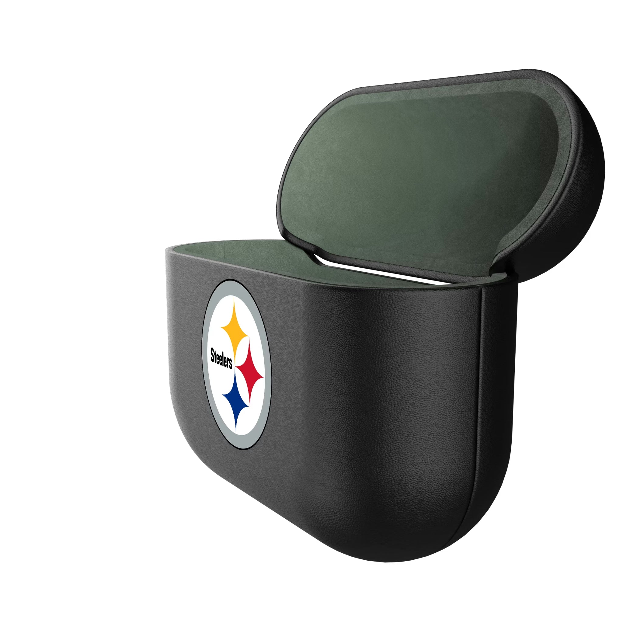 Pittsburgh Steelers Insignia AirPods AirPod Case Cover - Isometric View#Device_AirPods 3rd Gen