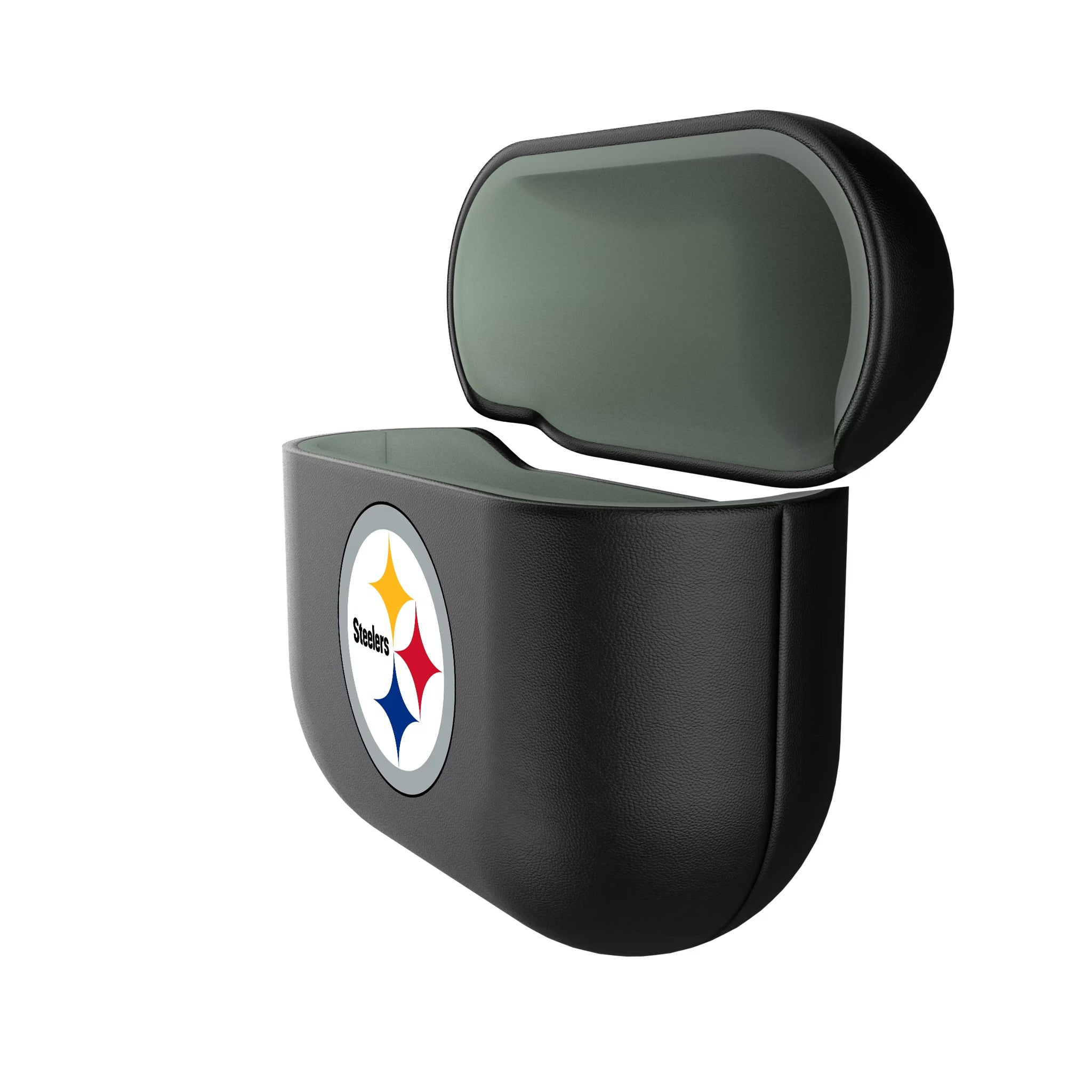 Pittsburgh Steelers Insignia AirPods AirPod Case Cover - Isometric View#Device_AirPods 4