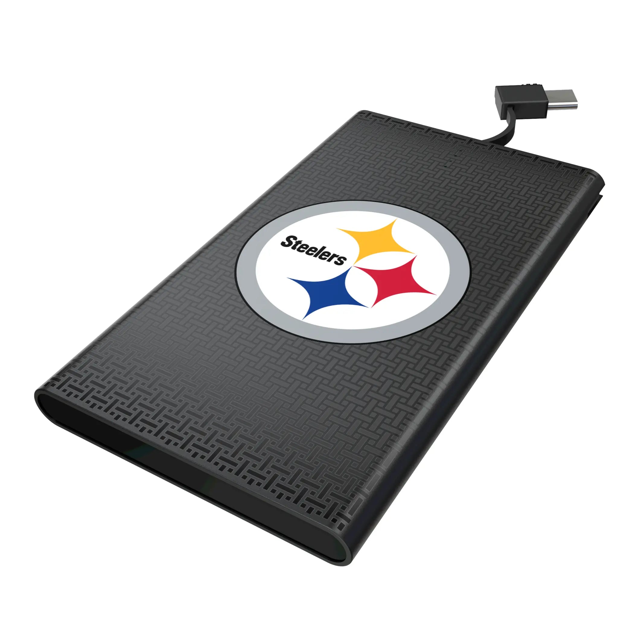 Pittsburgh Steelers Linen 5000mAh Flat Power Bank