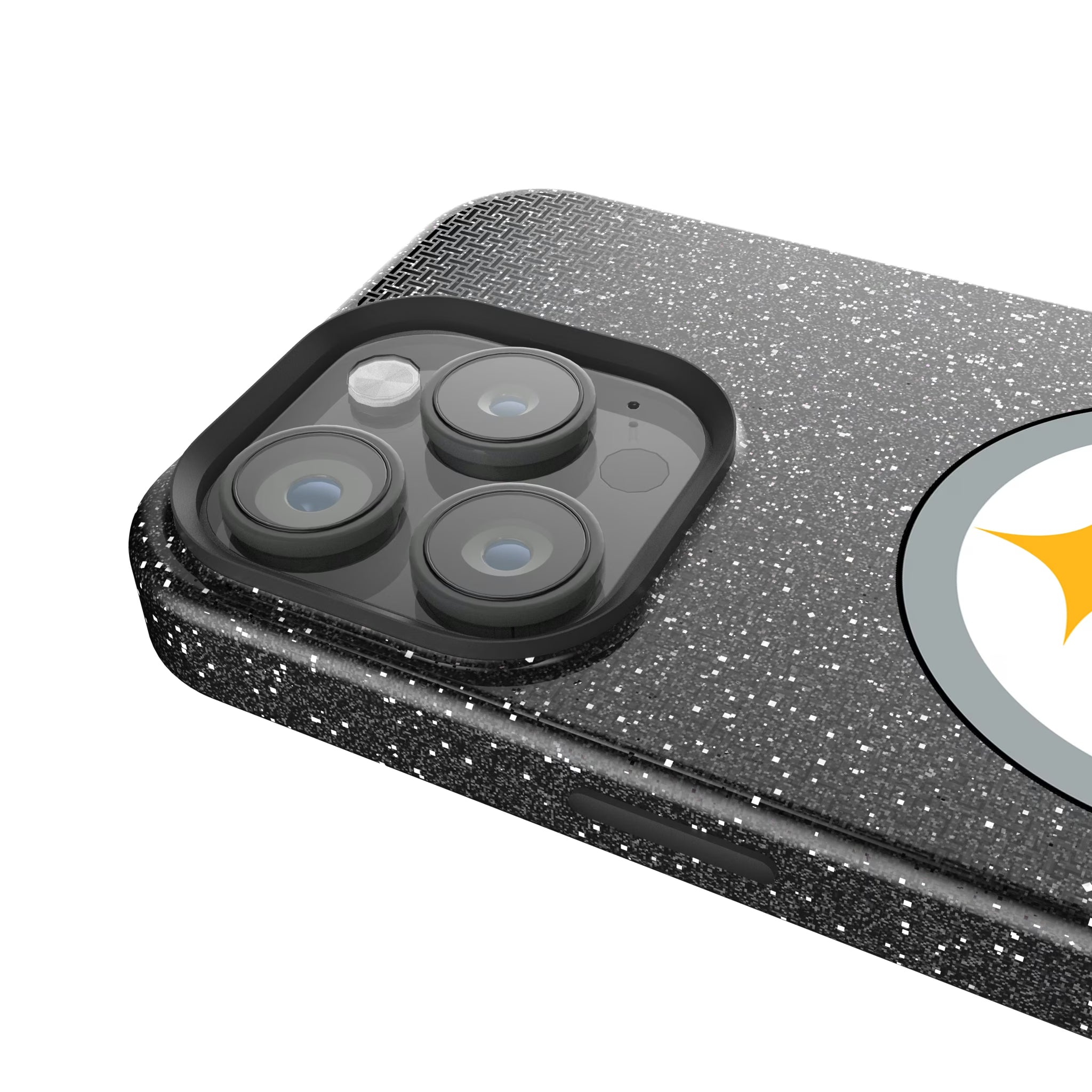 Pittsburgh Steelers Linen iPhone Bling Phone Case for Apple iPhone - Detail