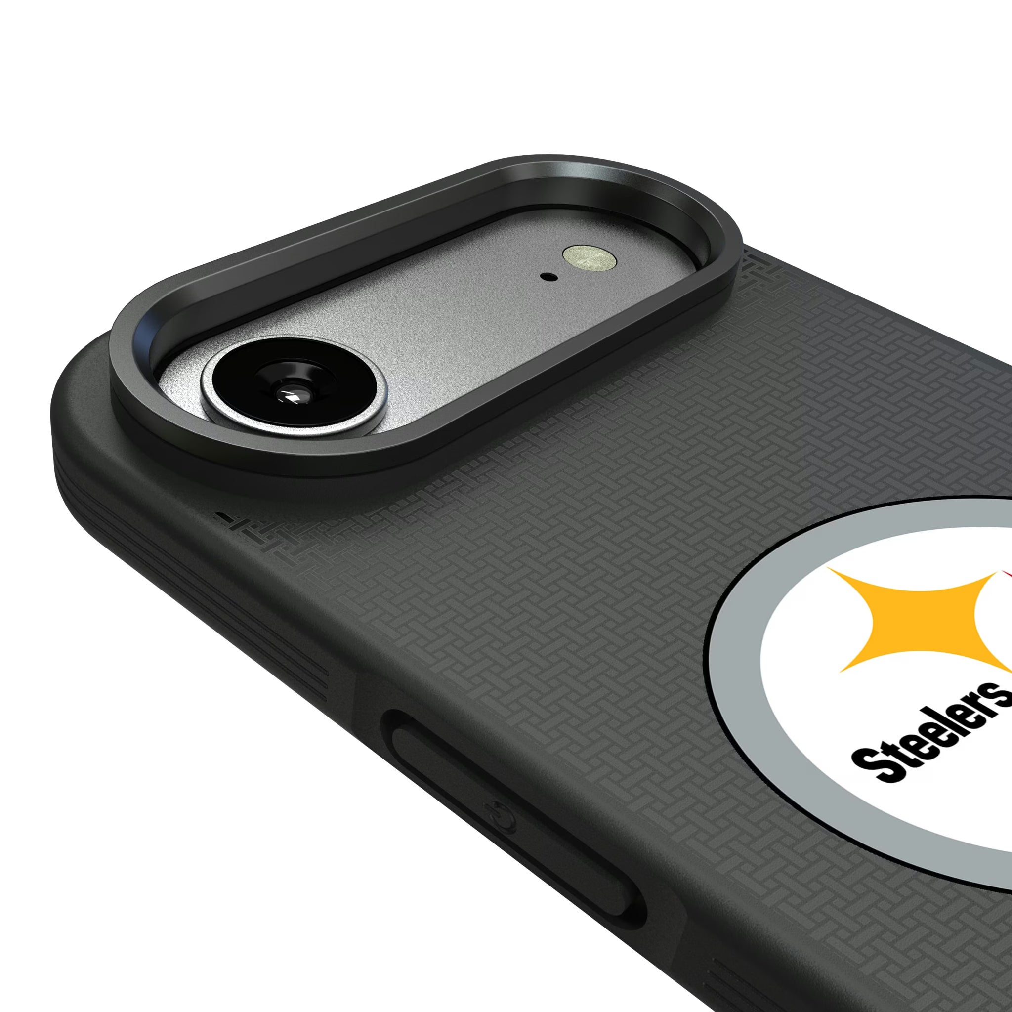 Pittsburgh Steelers Linen iPhone Bump Phone Case for Apple iPhone - Detail#Device_iPhone Air