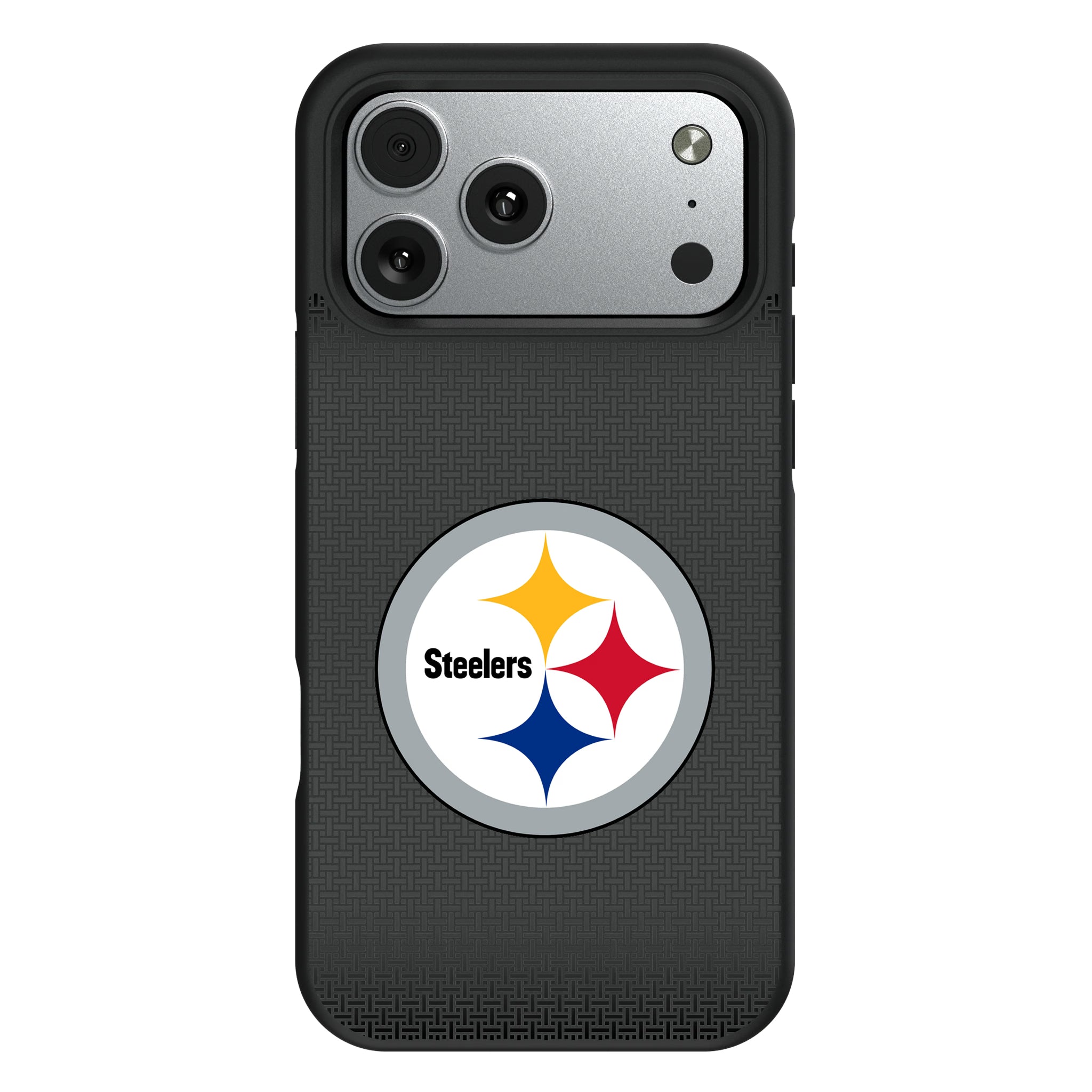 Pittsburgh Steelers Linen iPhone Bump Phone Case for Apple iPhone#Device_iPhone 17 Pro Max