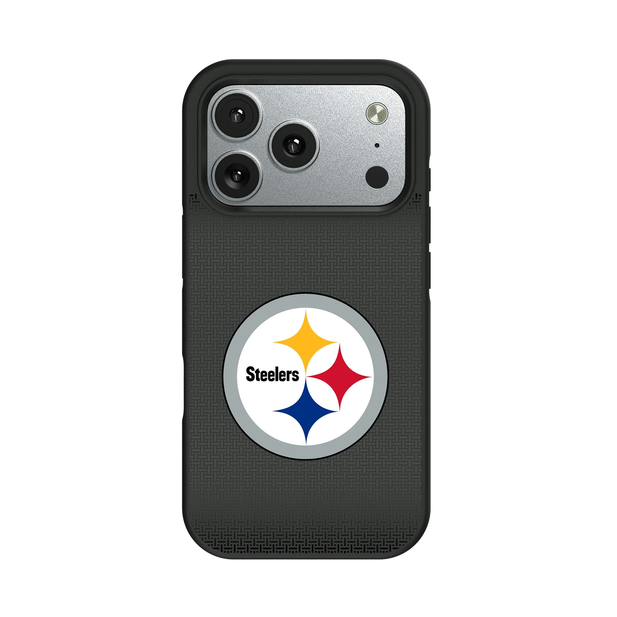 Pittsburgh Steelers Linen iPhone Bump Phone Case for Apple iPhone#Device_iPhone 17 Pro
