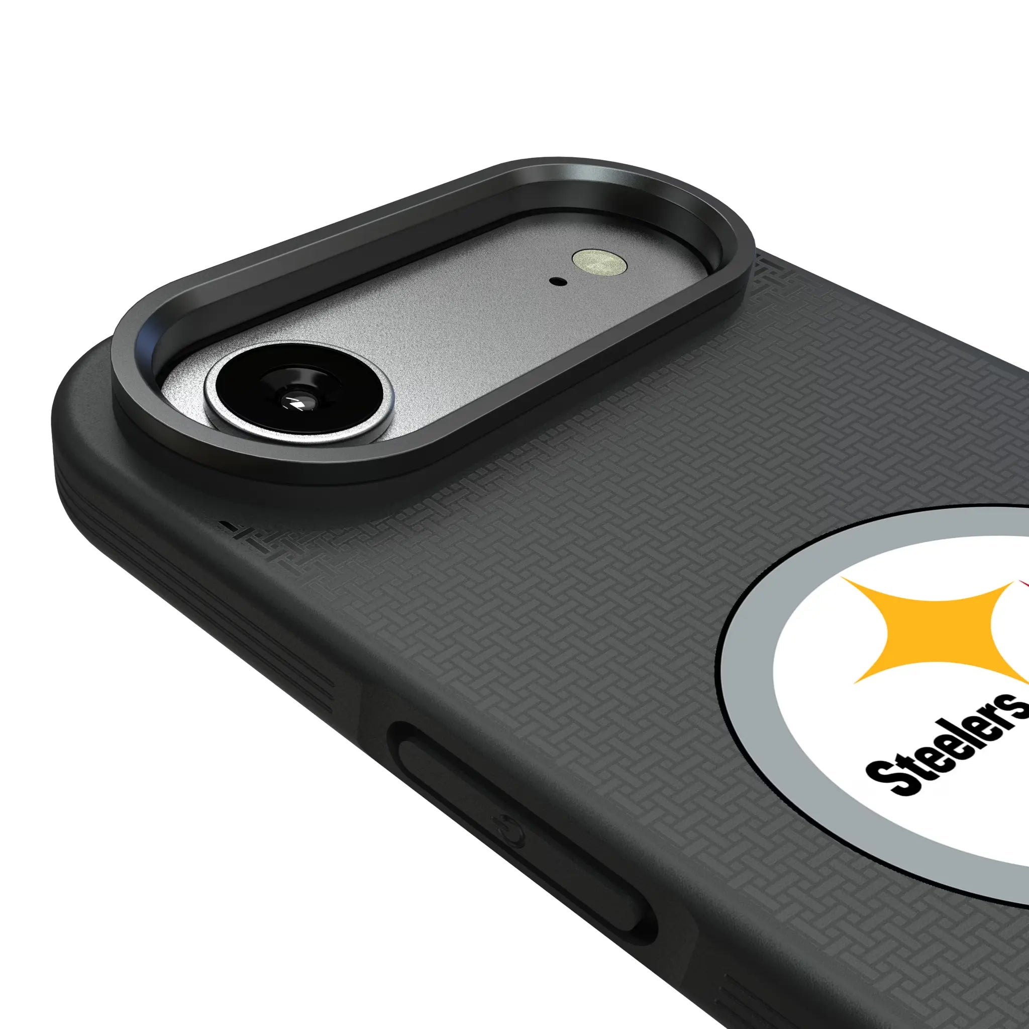 Pittsburgh Steelers Linen iPhone Bump Phone Case for Apple iPhone - Detail#Device_iPhone Air