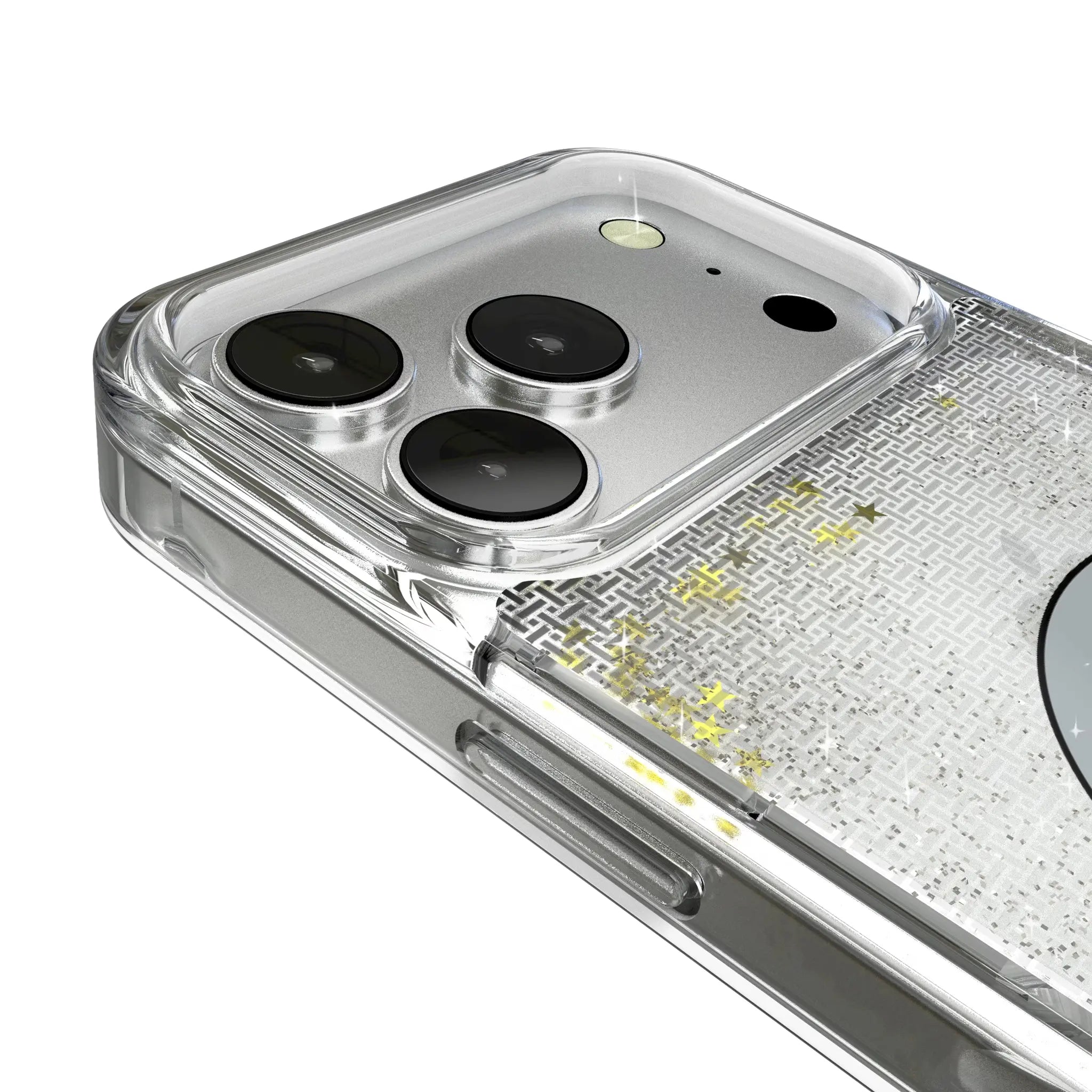 Pittsburgh Steelers Linen iPhone Glitter Phone Case for Apple iPhone - Detail