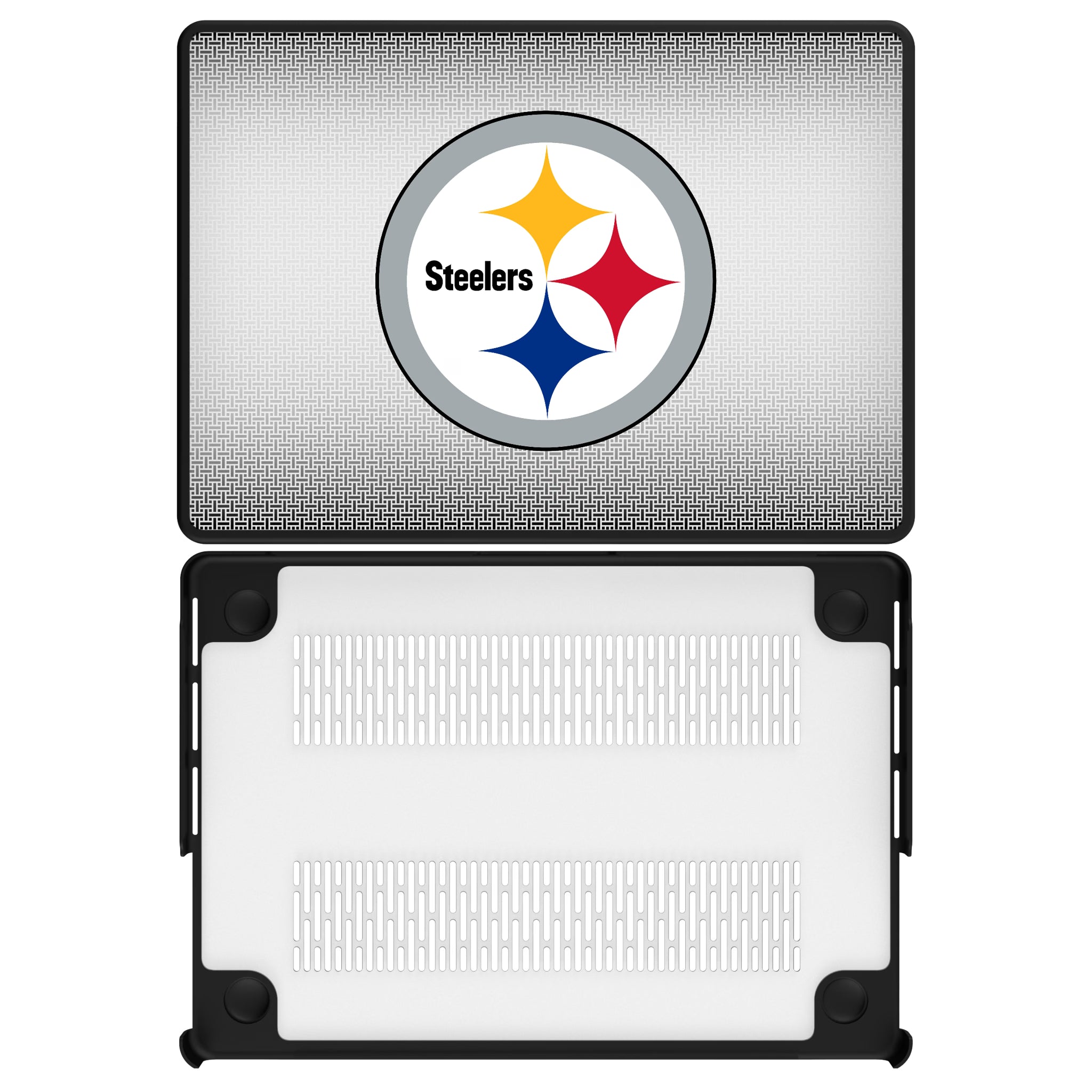 Pittsburgh Steelers Linen MacBook Laptop Case for Apple MacBook#Device_MacBook Pro (14-inch, 2021) / MacBook Pro (14-inch, 2023) / MacBook Pro (14-inch, 2024)