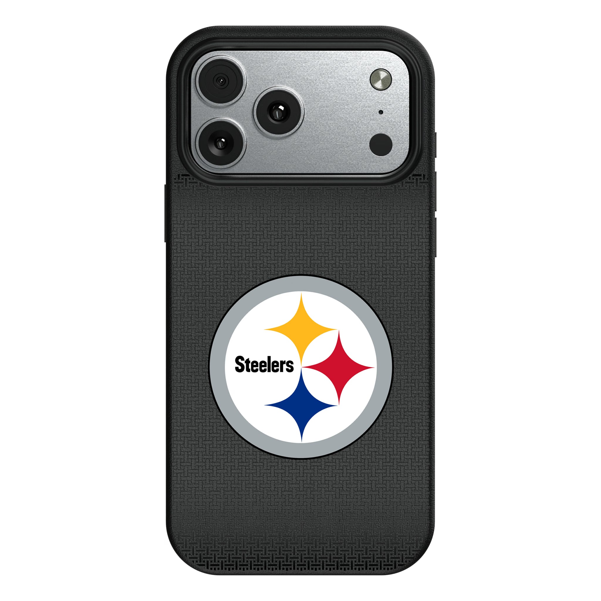 Pittsburgh Steelers Linen iPhone MagSafe Compatible Phone Case for Apple iPhone#Device_iPhone 17 Pro Max