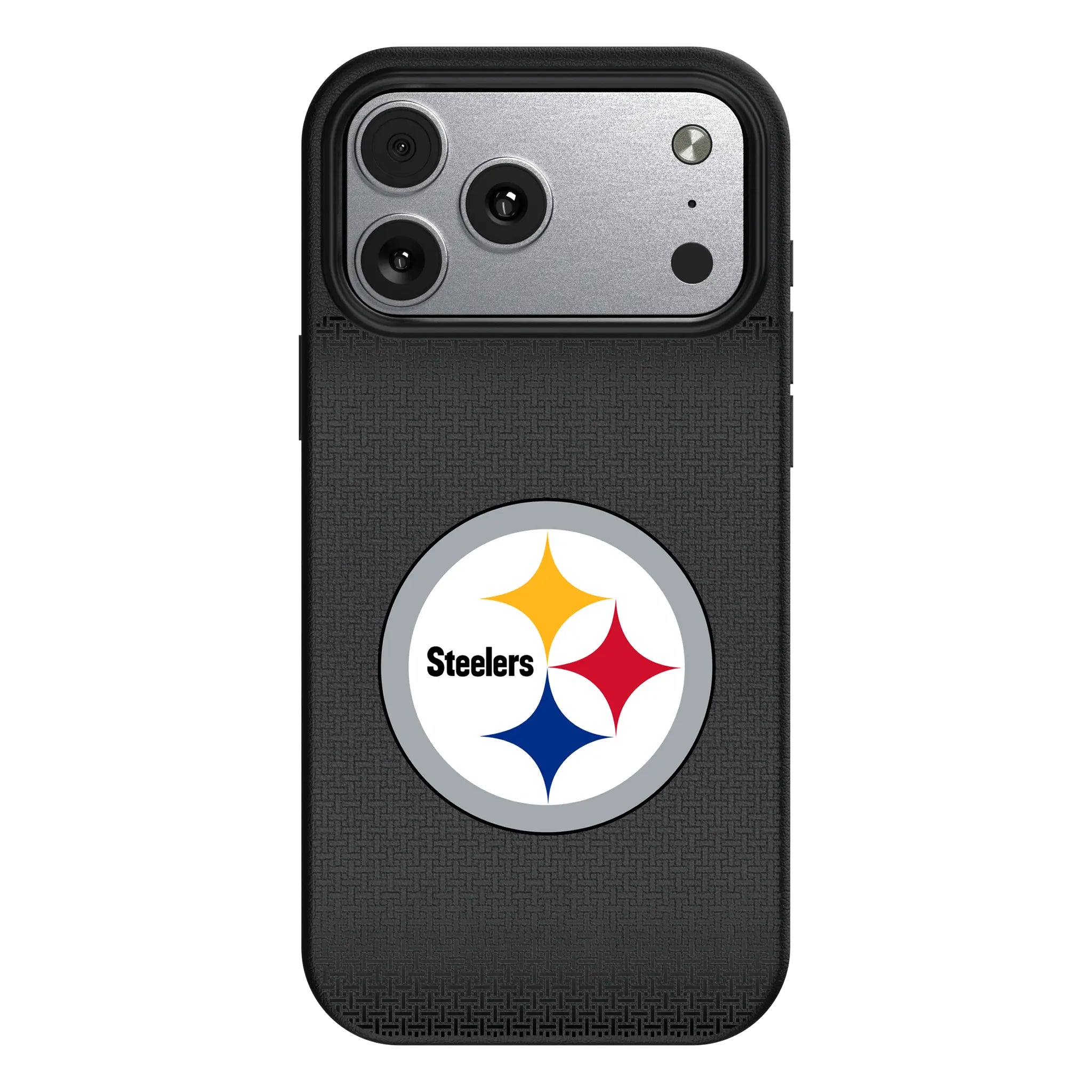 Pittsburgh Steelers Linen iPhone MagSafe Compatible Phone Case for Apple iPhone#Device_iPhone 17 Pro Max