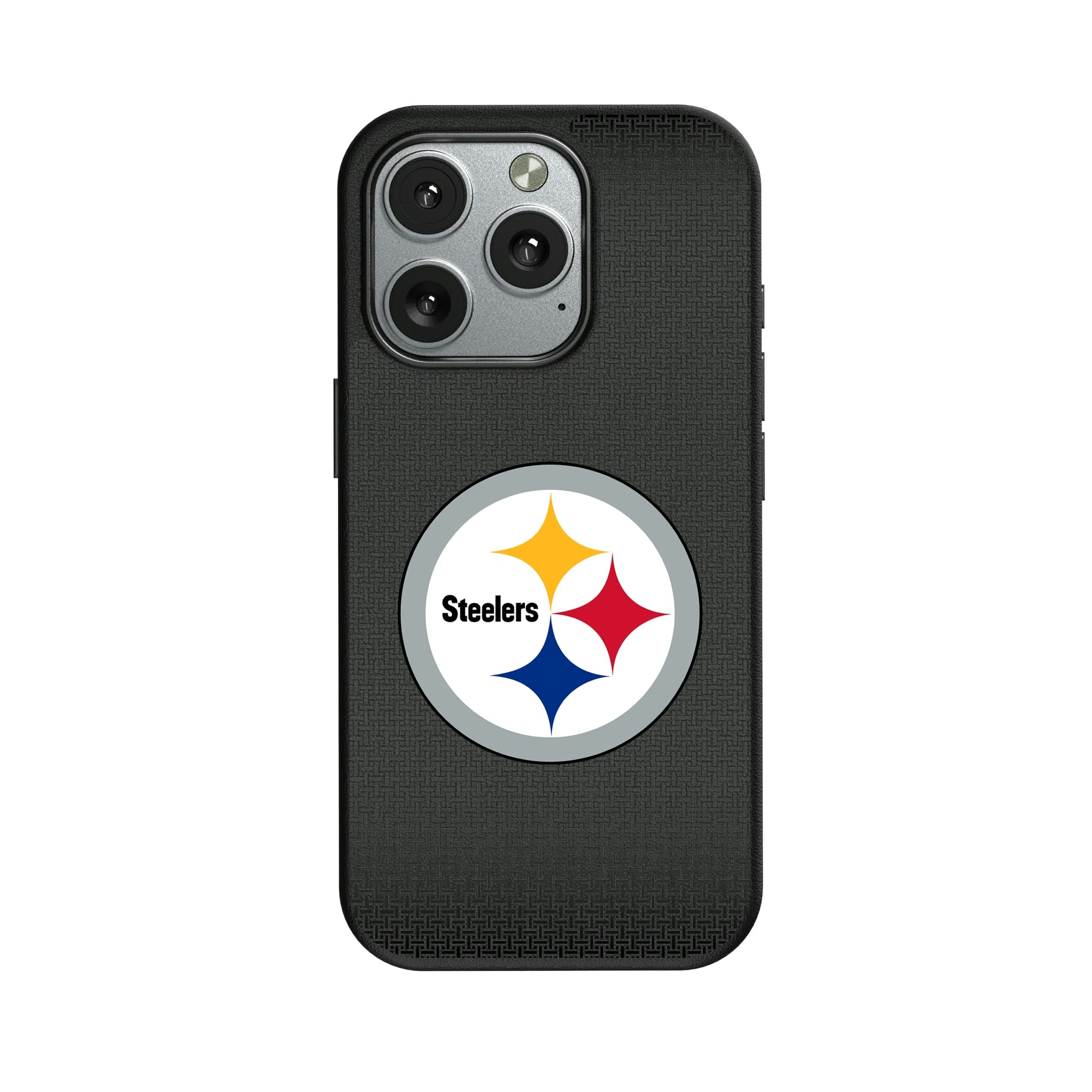 Pittsburgh Steelers Linen iPhone MagSafe Compatible Phone Case for Apple iPhone