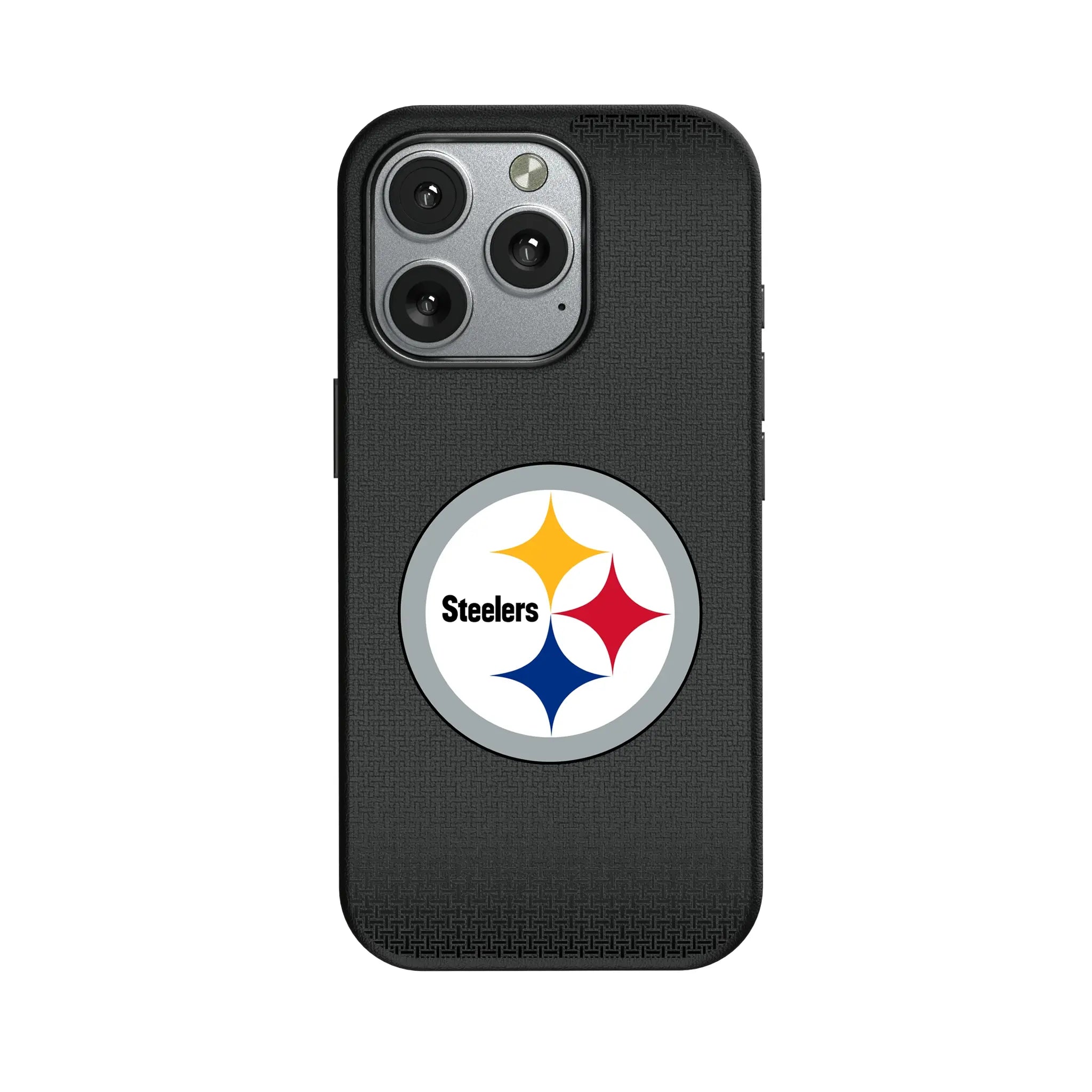 Pittsburgh Steelers Linen iPhone MagSafe Compatible Phone Case for Apple iPhone