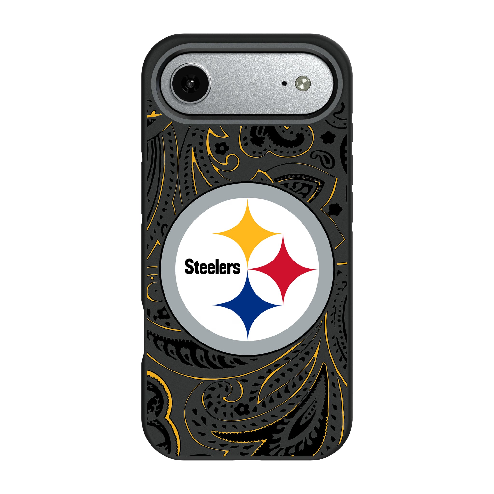 Pittsburgh Steelers Paisley iPhone Bump Phone Case for Apple iPhone#Device_iPhone Air