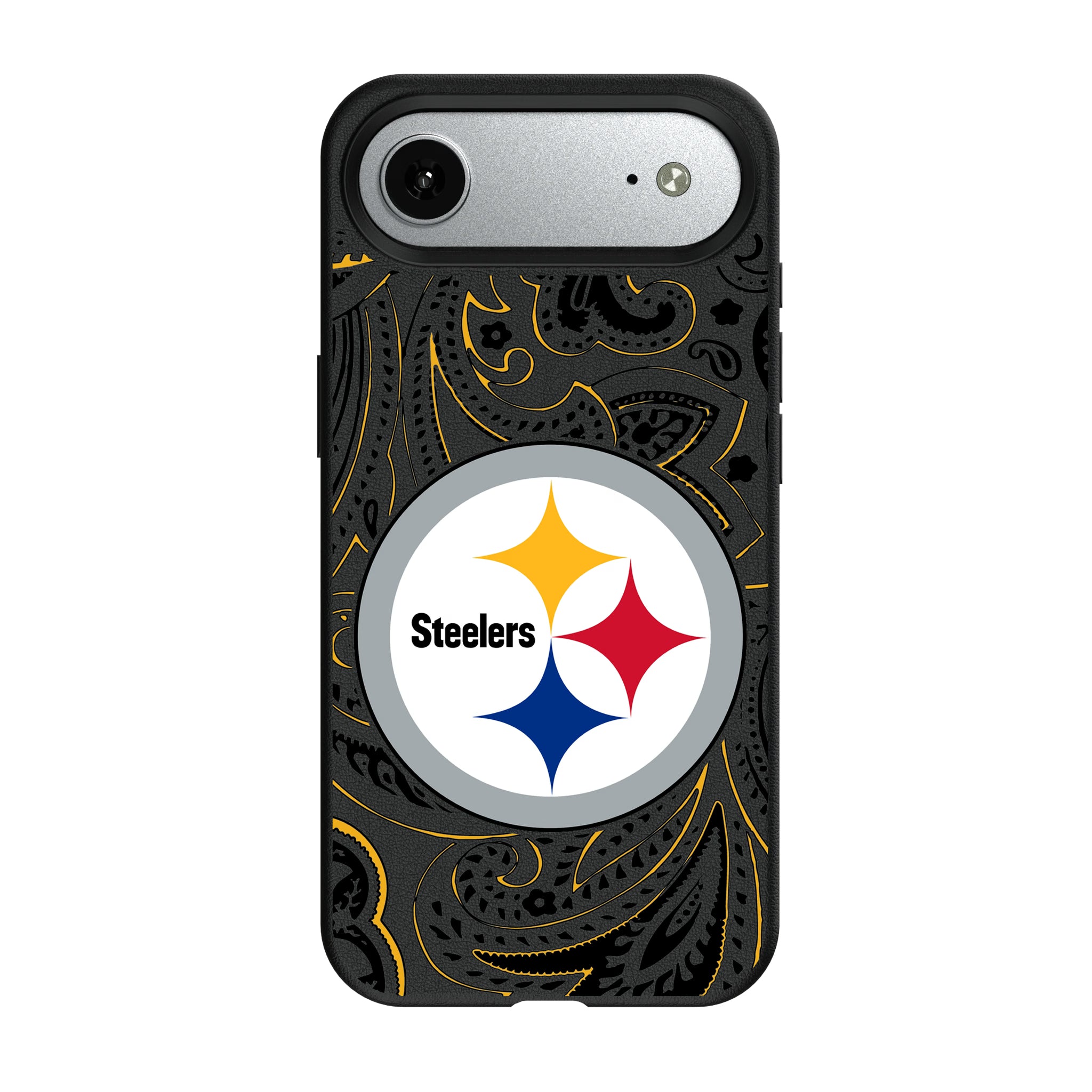 Pittsburgh Steelers Paisley iPhone MagSafe Compatible Phone Case for Apple iPhone#Device_iPhone Air