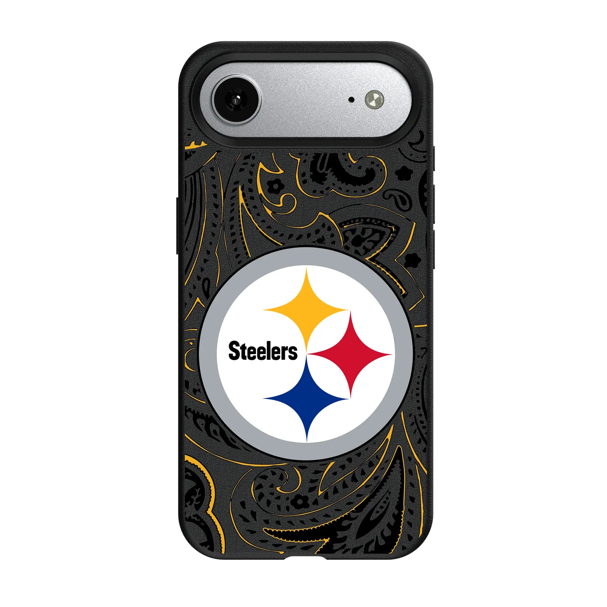 Pittsburgh Steelers Paisley iPhone MagSafe Compatible Phone Case for Apple iPhone#Device_iPhone Air