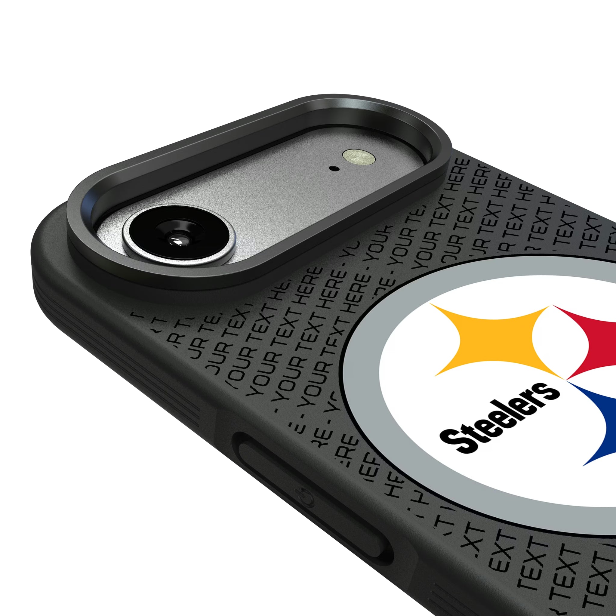 Pittsburgh Steelers Personalized EndZone Plus iPhone Bump Phone Case for Apple iPhone - Detail#Device_iPhone Air