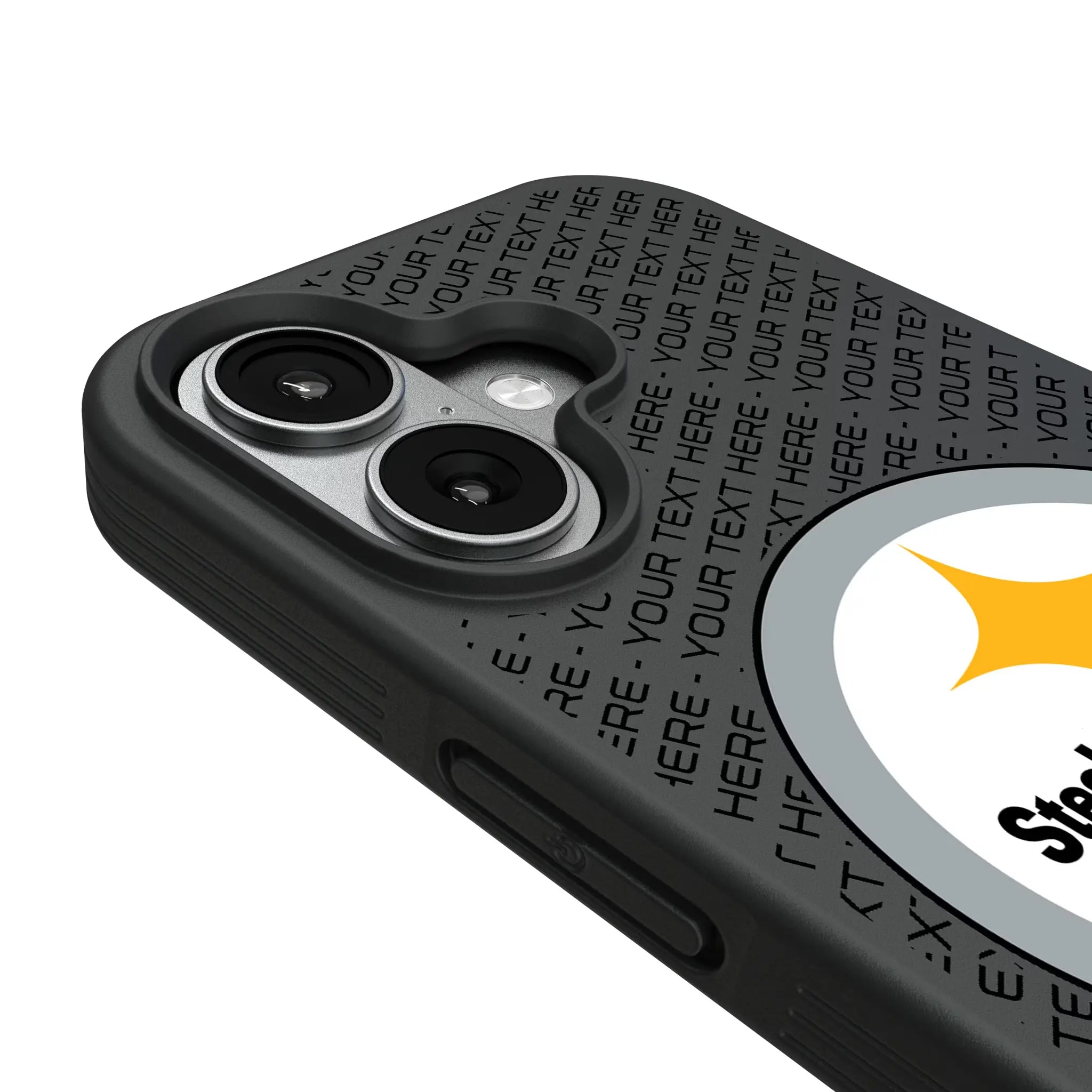 Pittsburgh Steelers Personalized EndZone Plus iPhone Bump Phone Case for Apple iPhone - Detail#Device_iPhone 17