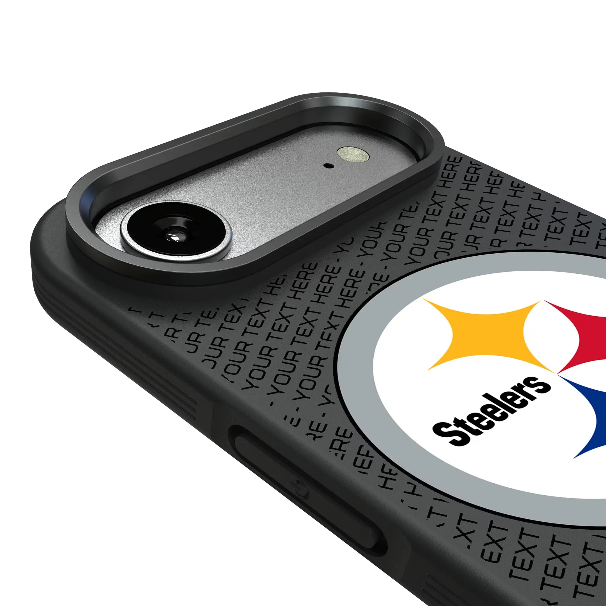 Pittsburgh Steelers Personalized EndZone Plus iPhone Bump Phone Case for Apple iPhone - Detail#Device_iPhone Air