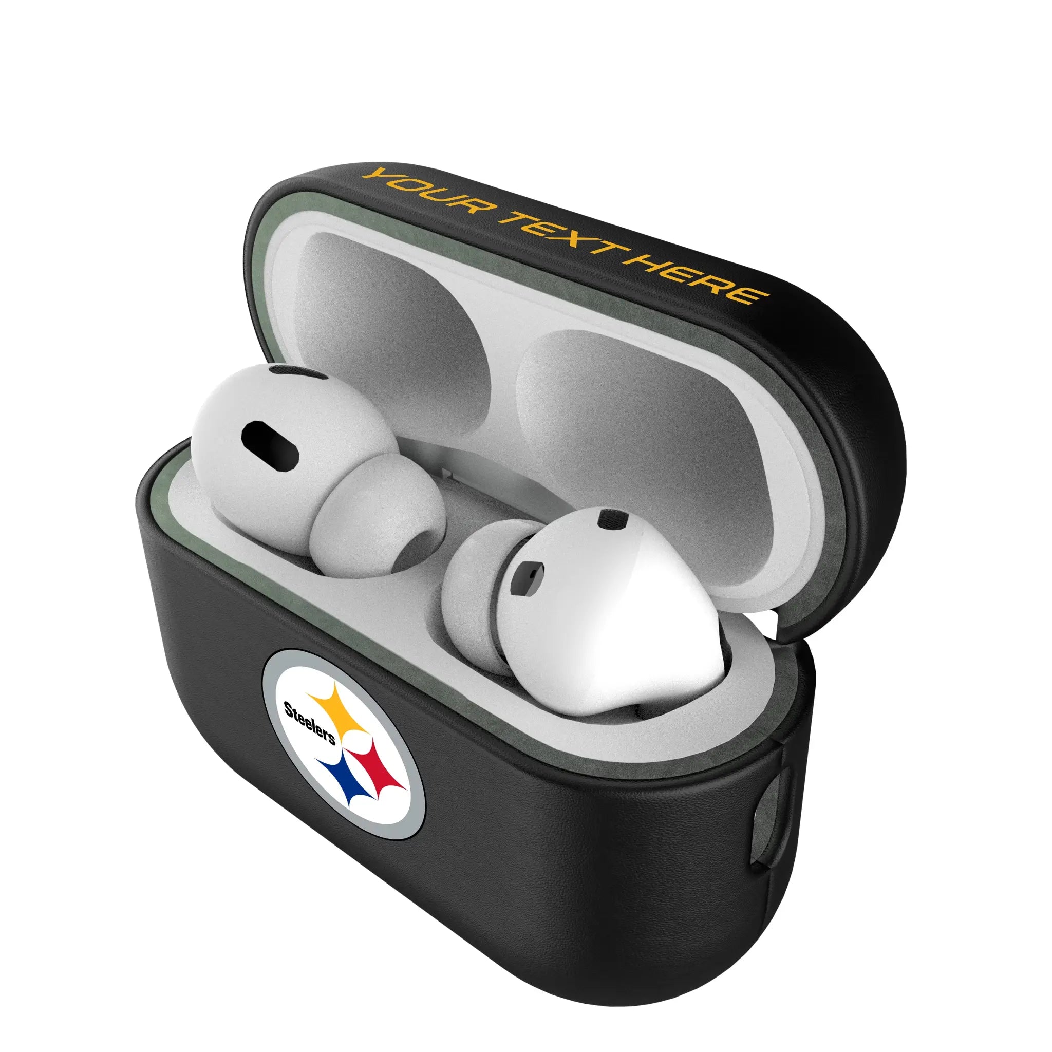 Pittsburgh Steelers Personalized Insignia AirPods AirPod Case Cover#Device_AirPods Pro 2nd Gen