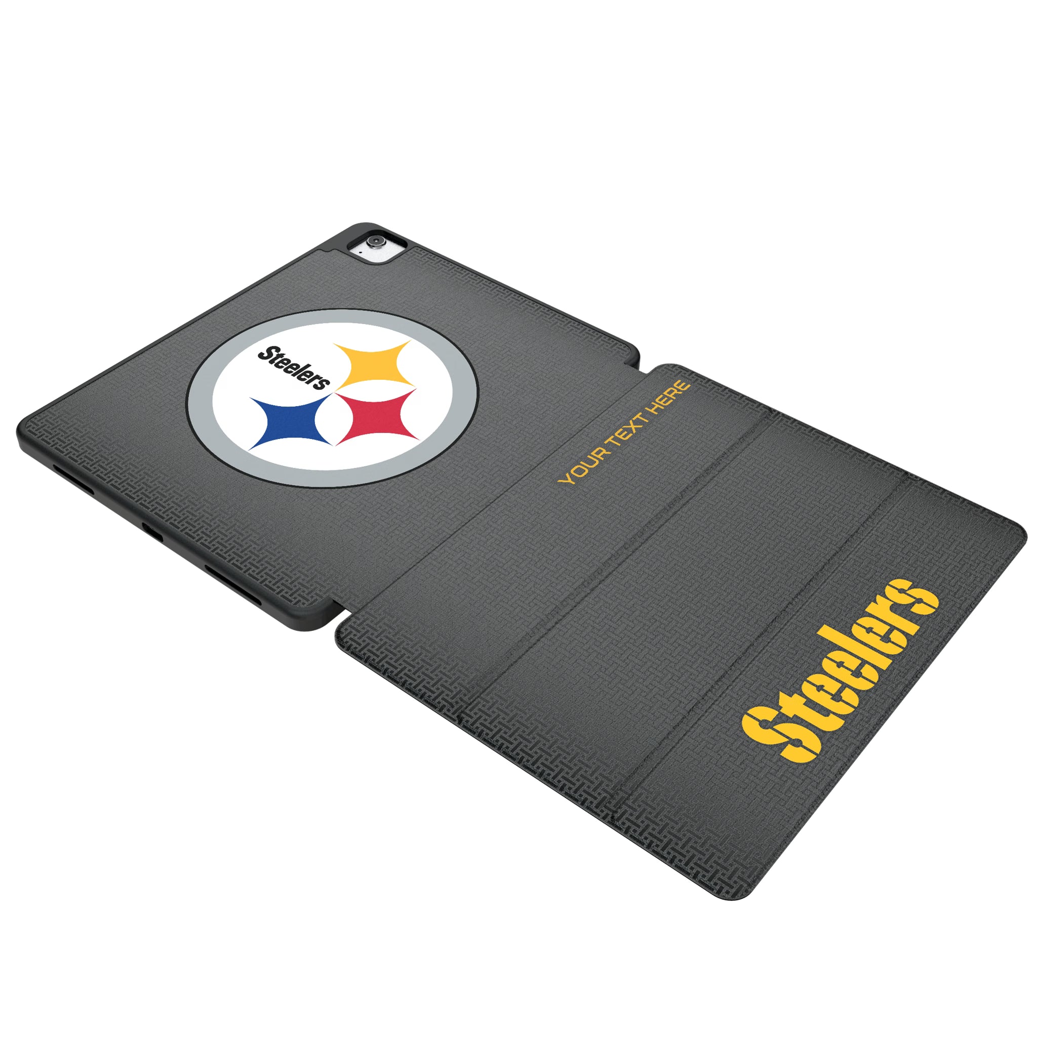 Pittsburgh Steelers Personalized Linen iPad Tablet Case for Apple iPad