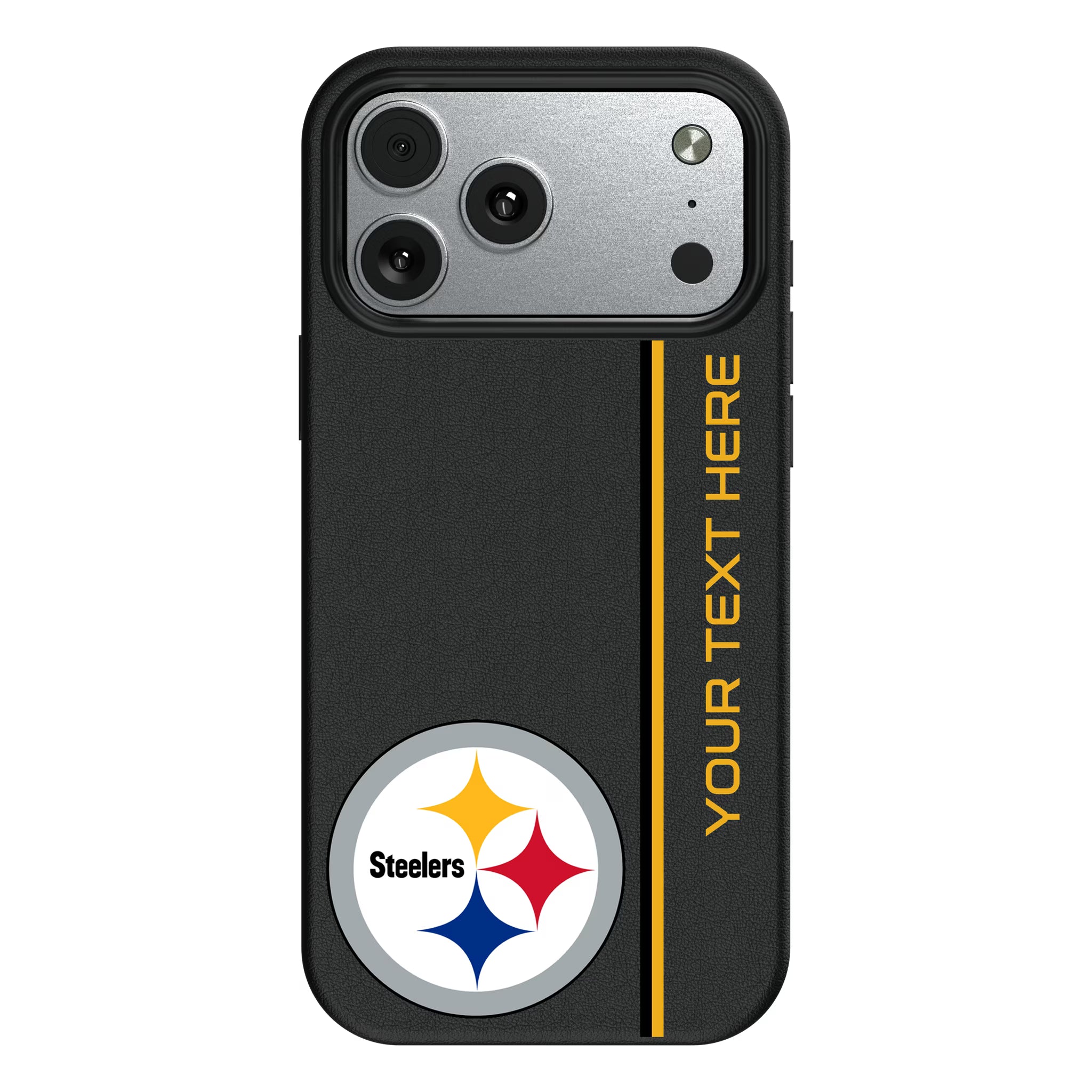 Pittsburgh Steelers Personalized Sidebard iPhone MagSafe Compatible Phone Case for Apple iPhone#Device_iPhone 17 Pro Max