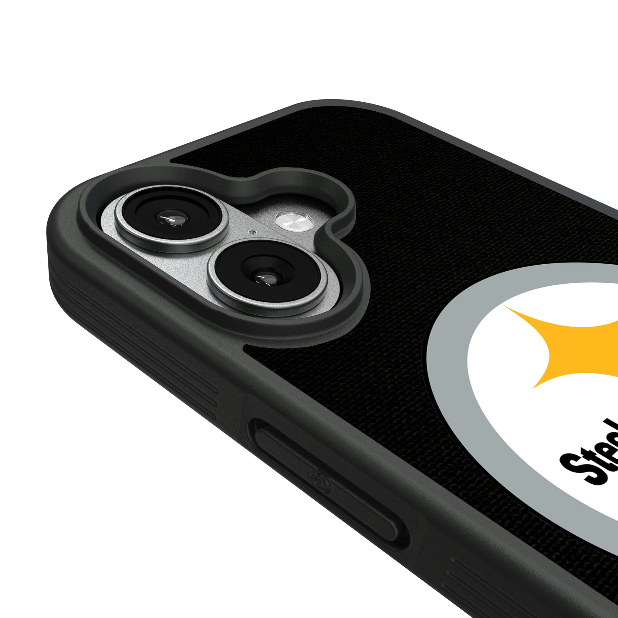 Pittsburgh Steelers Personalized Stripe iPhone Bump Phone Case for Apple iPhone - Detail#Device_iPhone 17