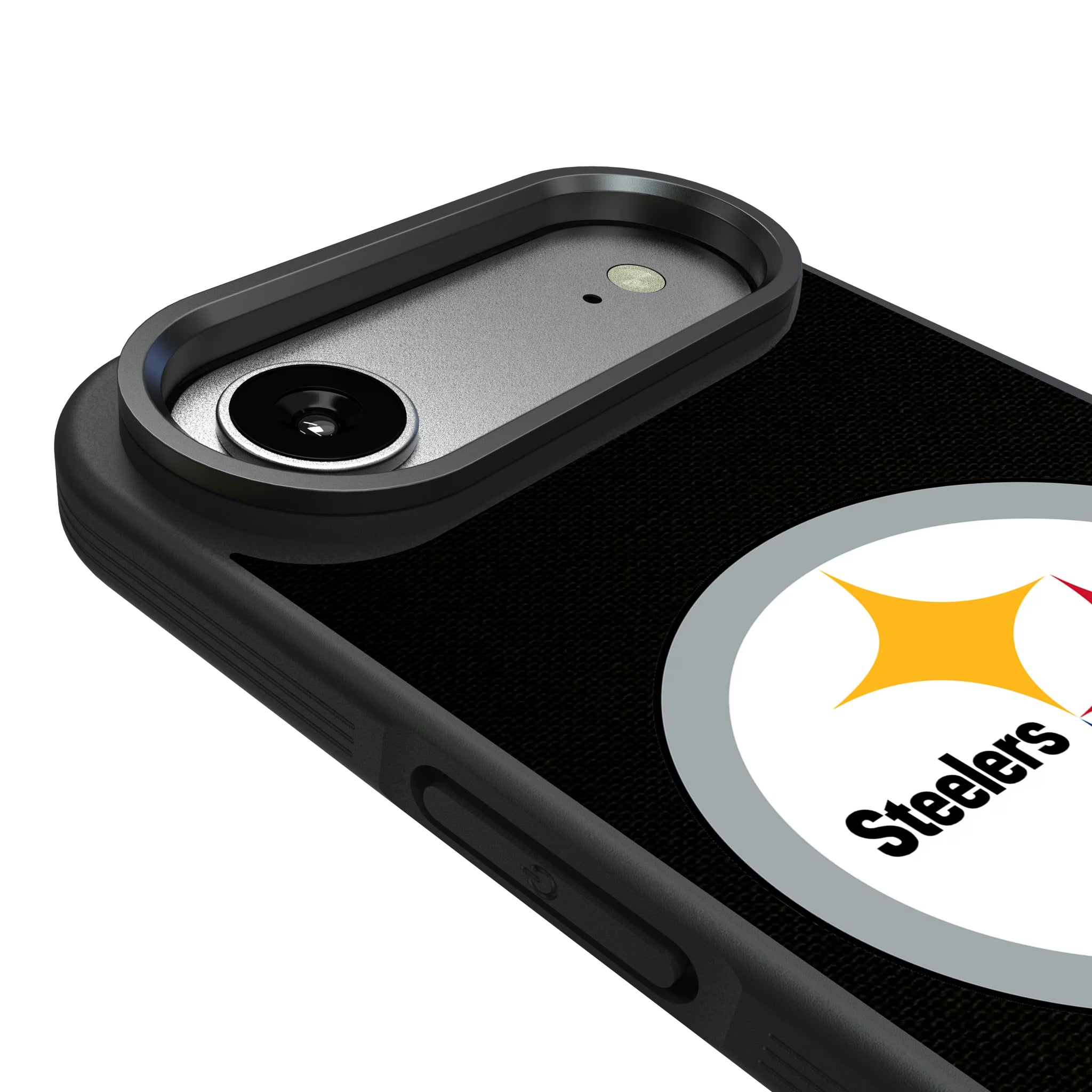 Pittsburgh Steelers Personalized Stripe iPhone Bump Phone Case for Apple iPhone - Detail#Device_iPhone Air