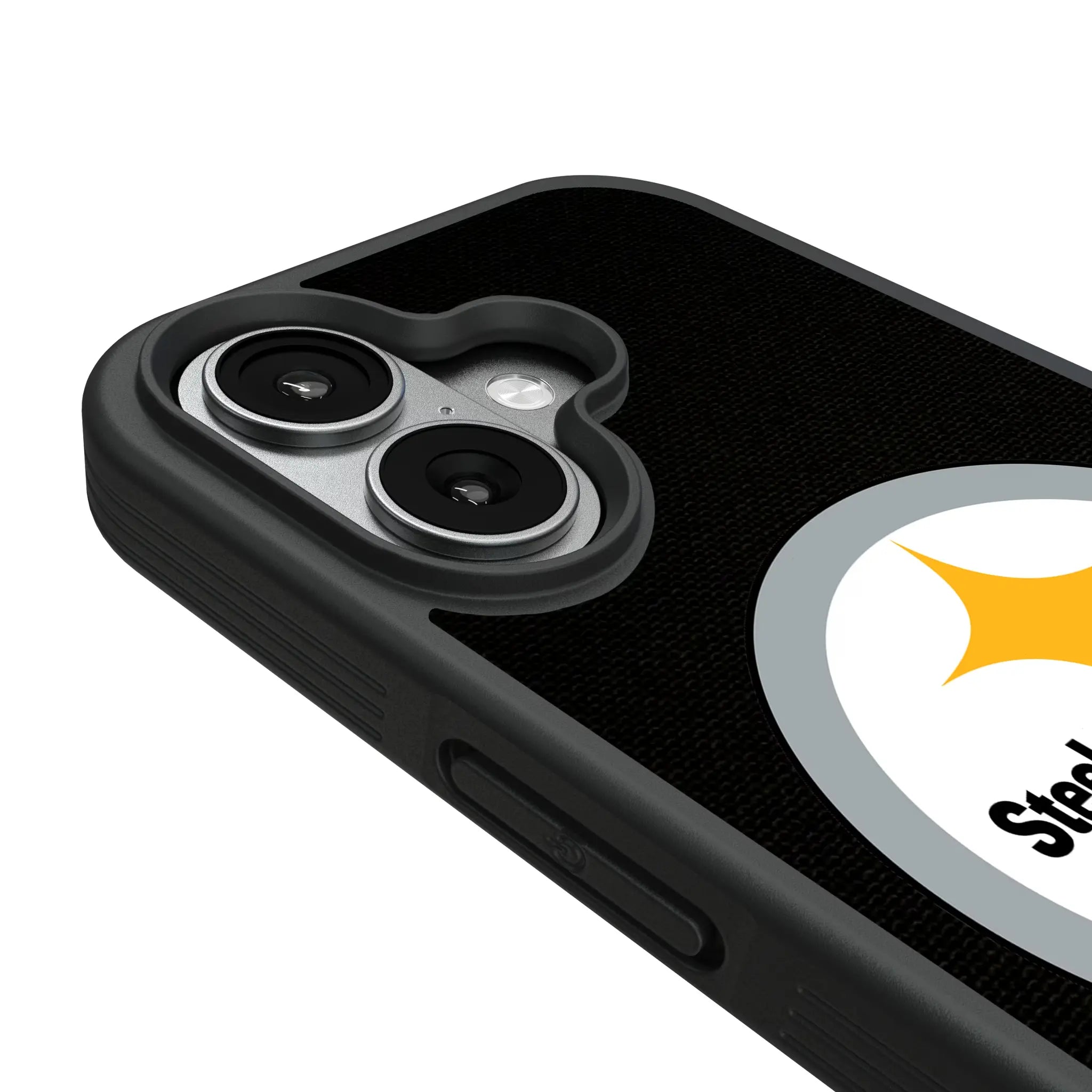 Pittsburgh Steelers Personalized Stripe iPhone Bump Phone Case for Apple iPhone - Detail#Device_iPhone 17