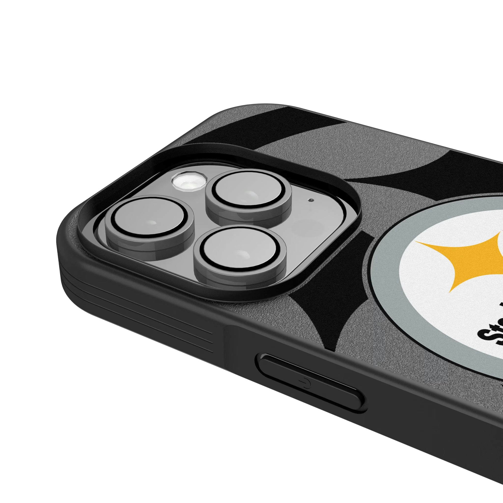 Pittsburgh Steelers Personalized Tilt iPhone Bump Phone Case for Apple iPhone - Detail
