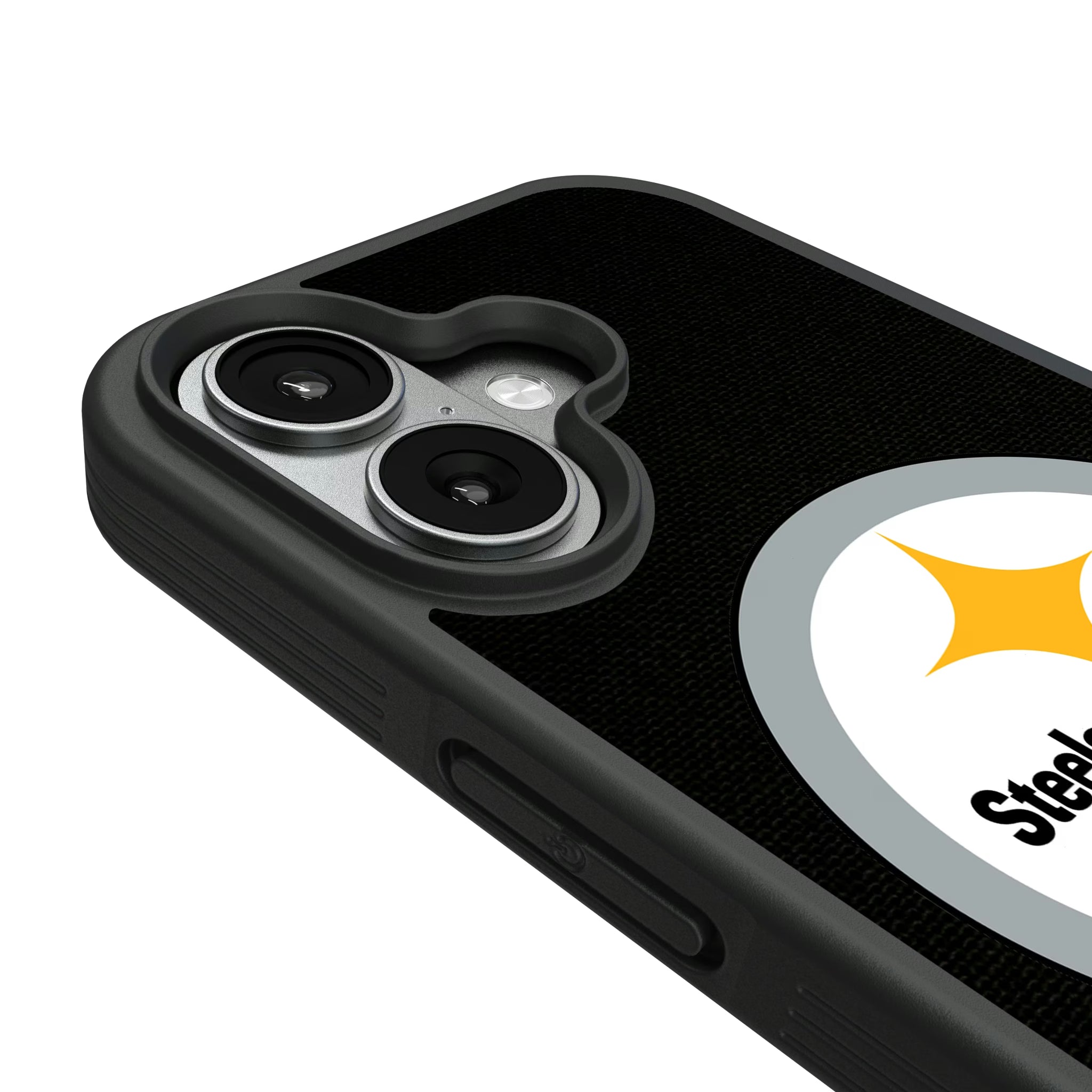 Pittsburgh Steelers Stripe iPhone Bump Phone Case for Apple iPhone - Detail#Device_iPhone 17