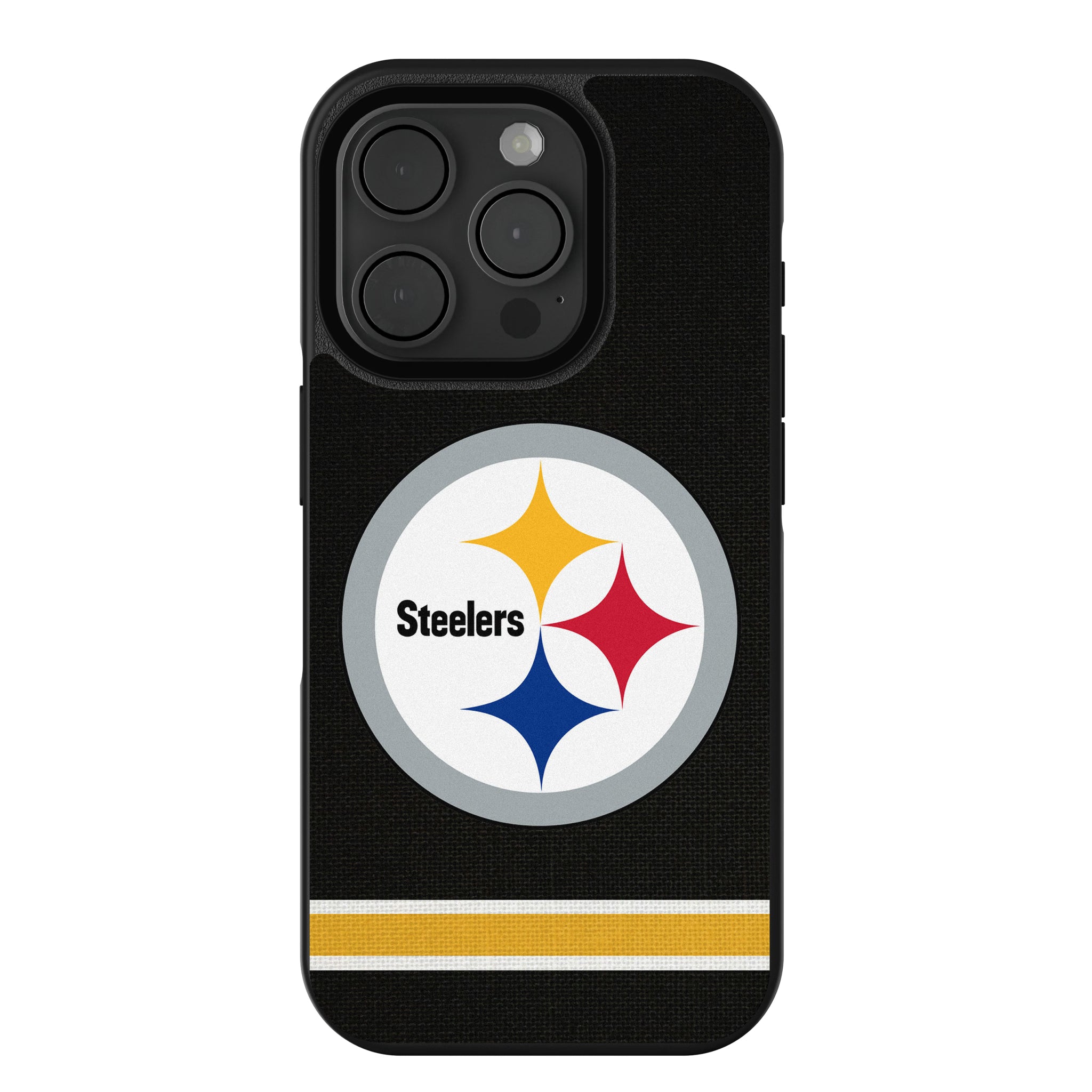 Pittsburgh Steelers Stripe iPhone Bump Phone Case for Apple iPhone