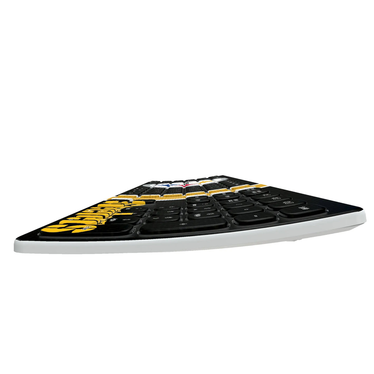 Pittsburgh Steelers Stripe KKB605 Curved Wireless Keyboard