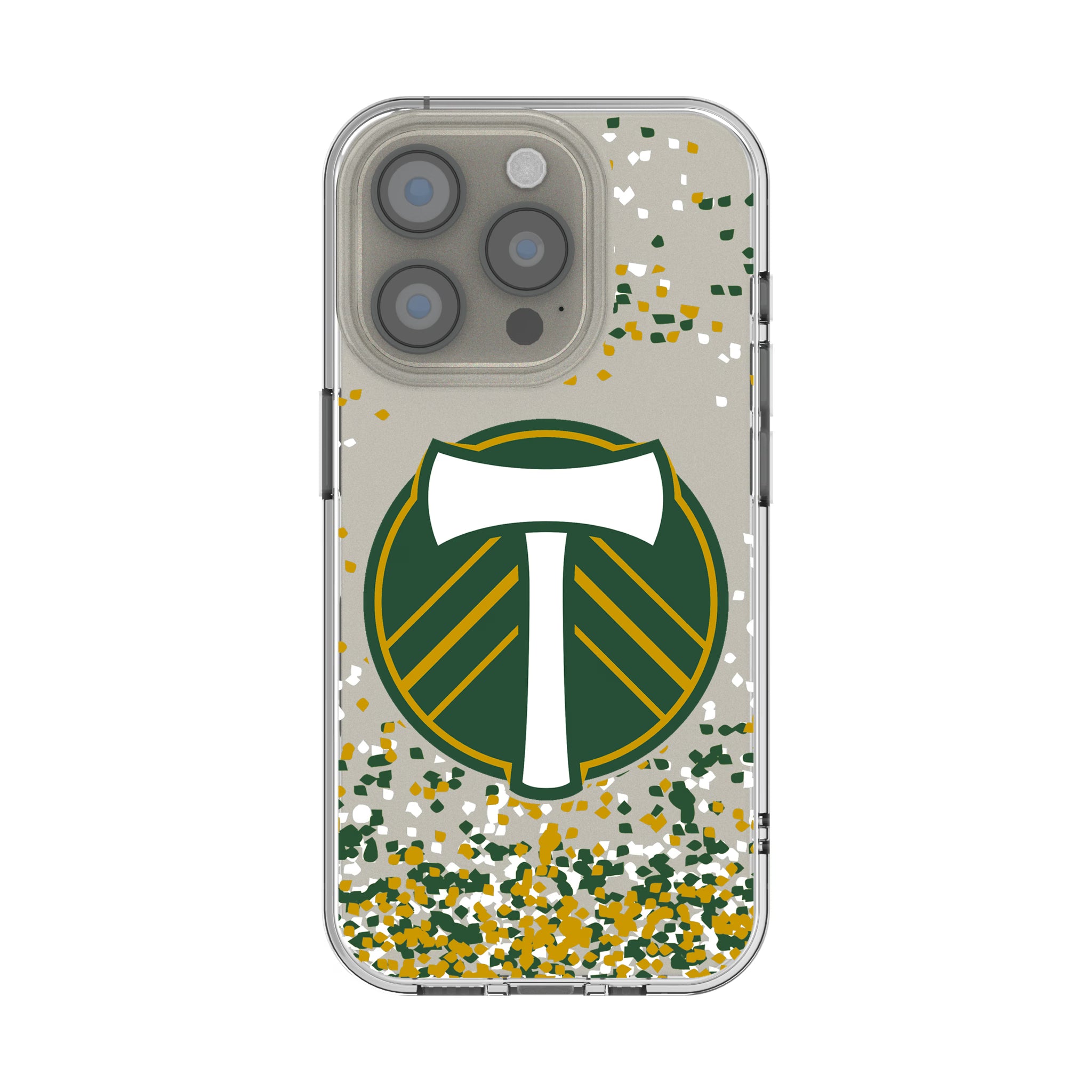 Portland Timbers Confetti iPhone Clear Phone Case for Apple iPhone