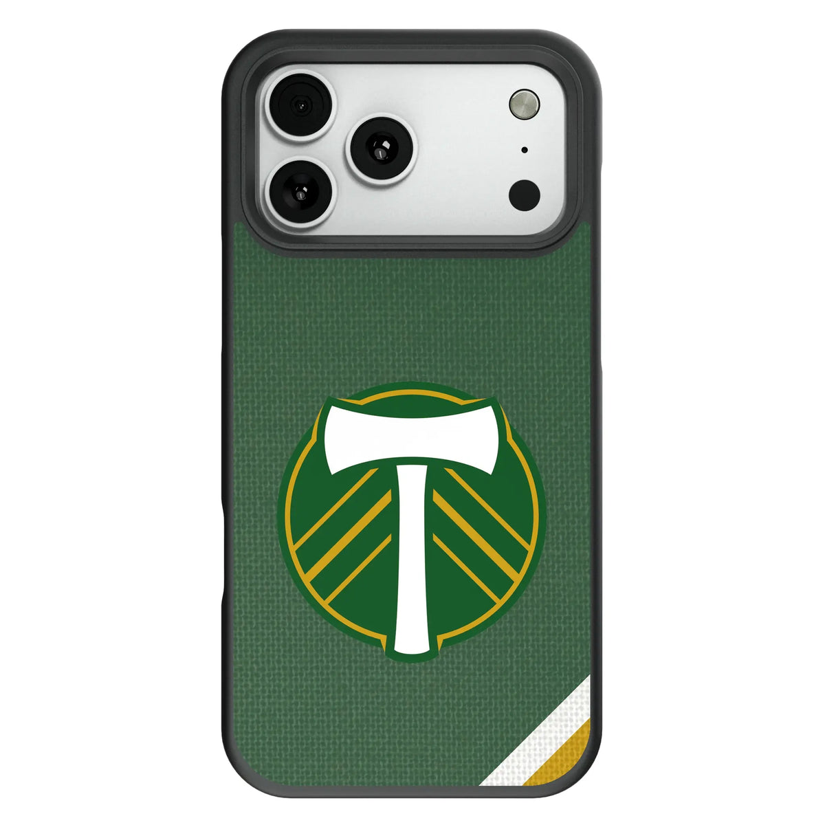 Portland Timbers Diagonal Stripe Bump Phone Case for Apple iPhone