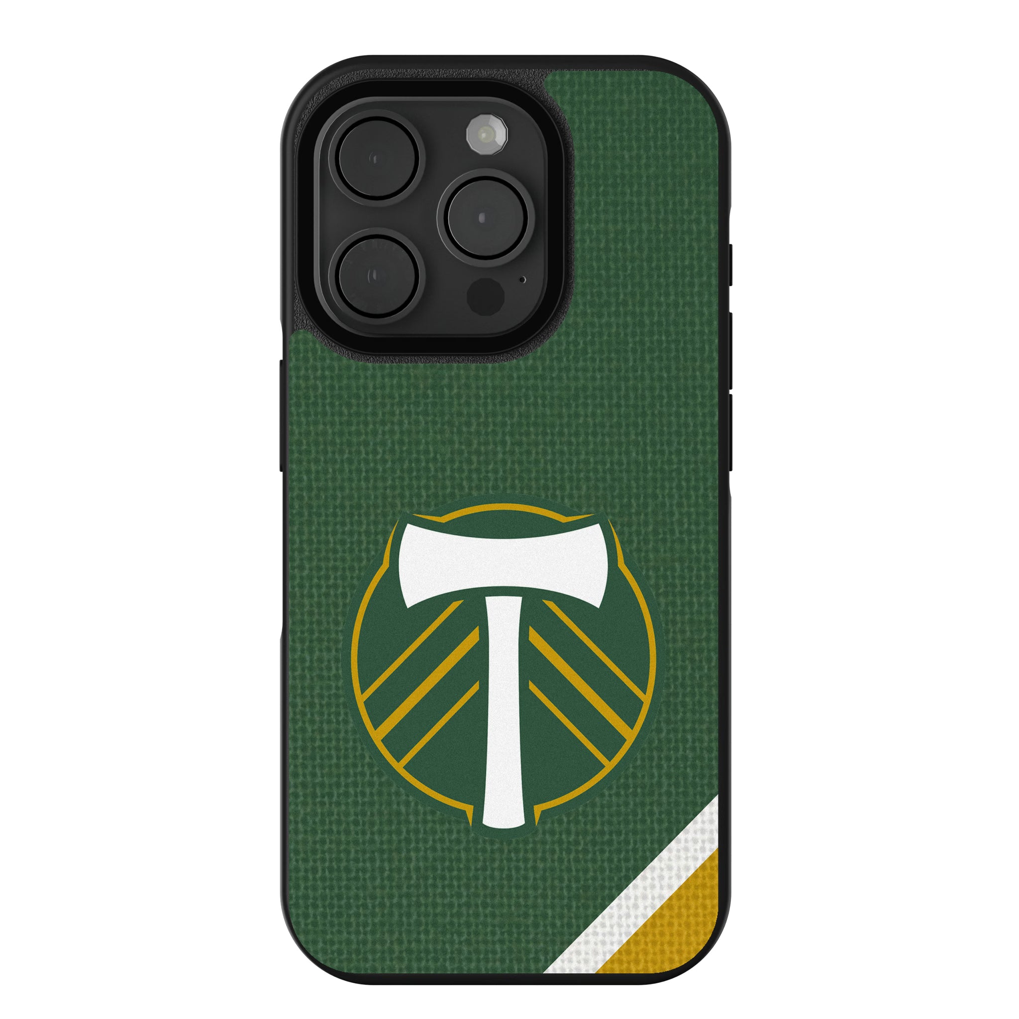 Portland Timbers Diagonal Stripe iPhone Bump Phone Case for Apple iPhone