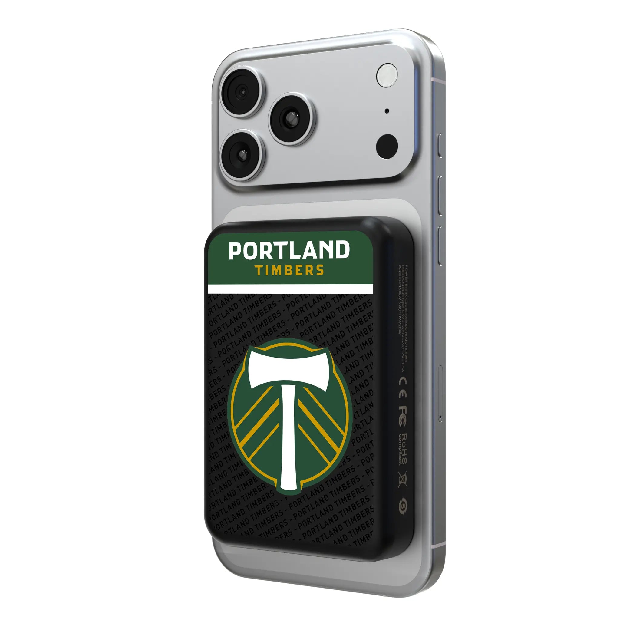 Portland Timbers Endzone Plus Wireless Mag Power Bank