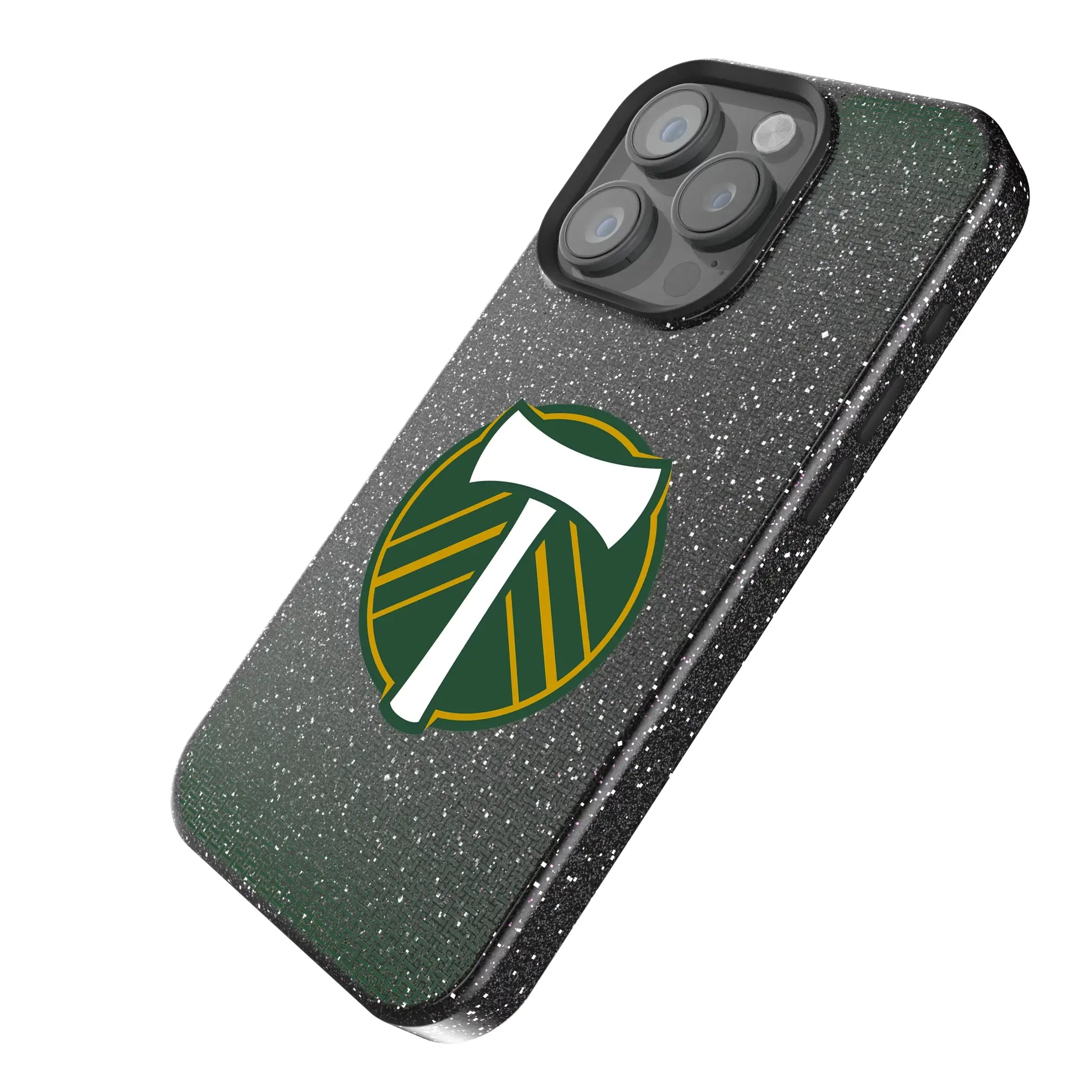 Portland Timbers Linen iPhone Bling Phone Case for Apple iPhone - Isometric View