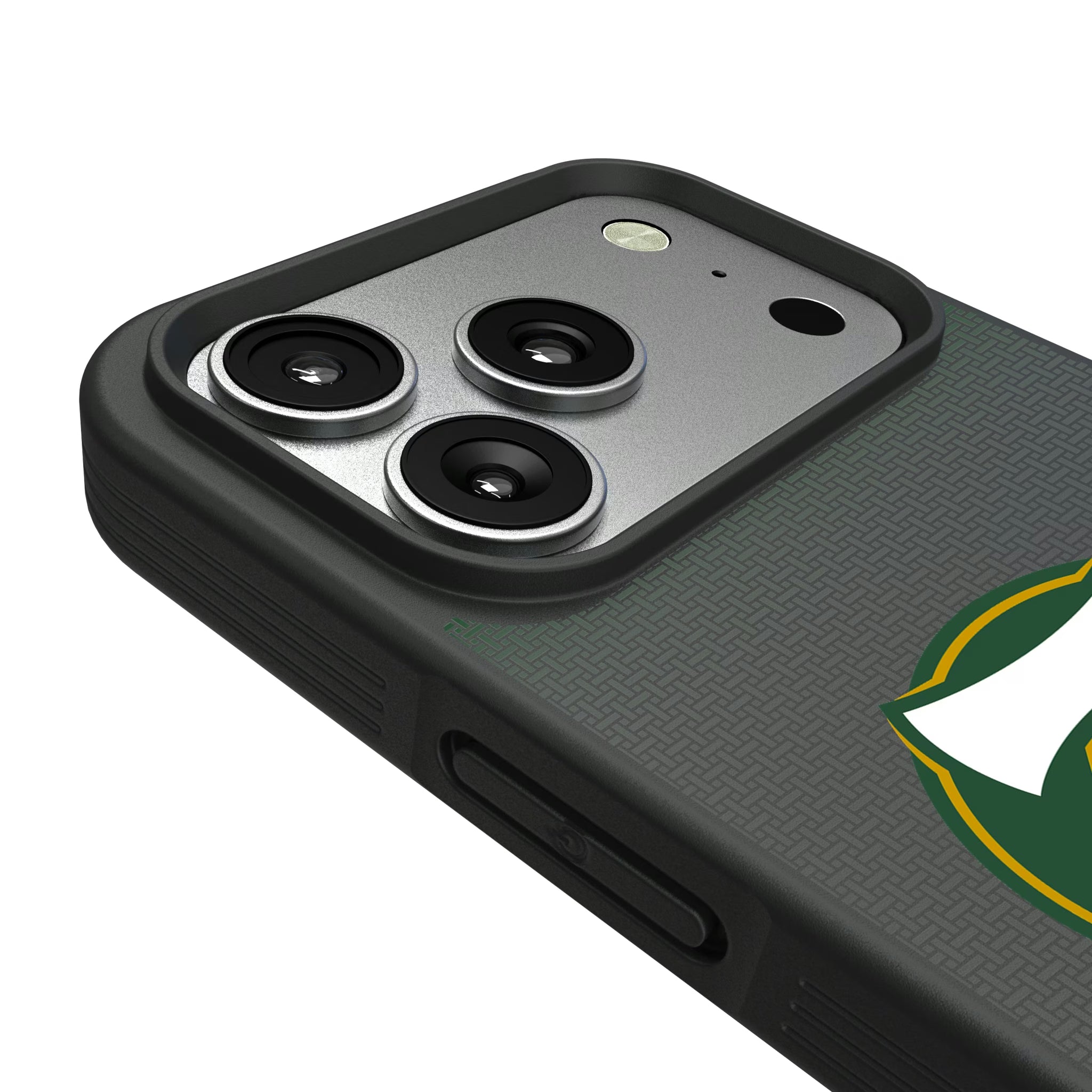Portland Timbers Linen iPhone Bump Phone Case for Apple iPhone - Detail#Device_iPhone 17 Pro