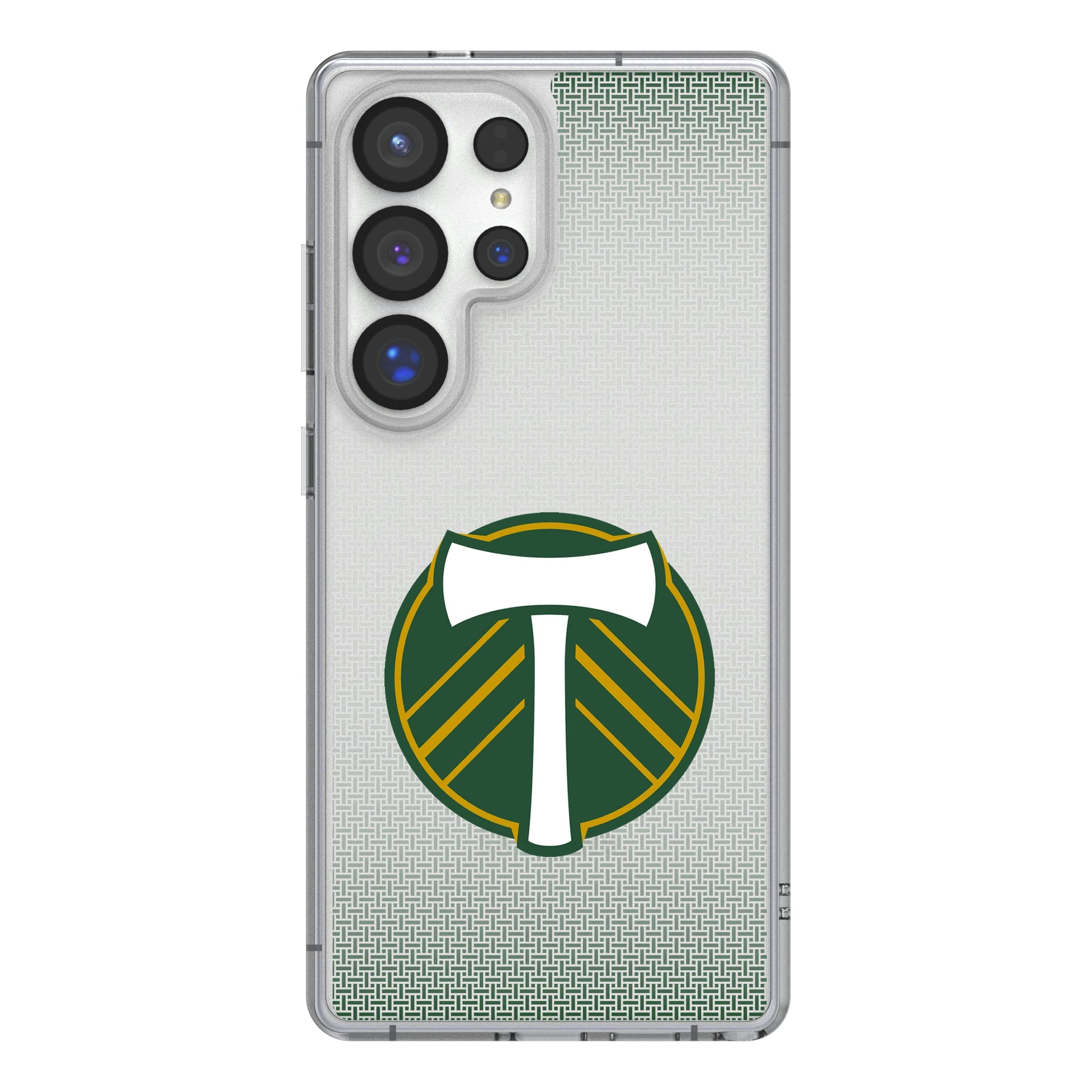 Portland Timbers Linen Galaxy Clear Phone Case for Samsung Galaxy