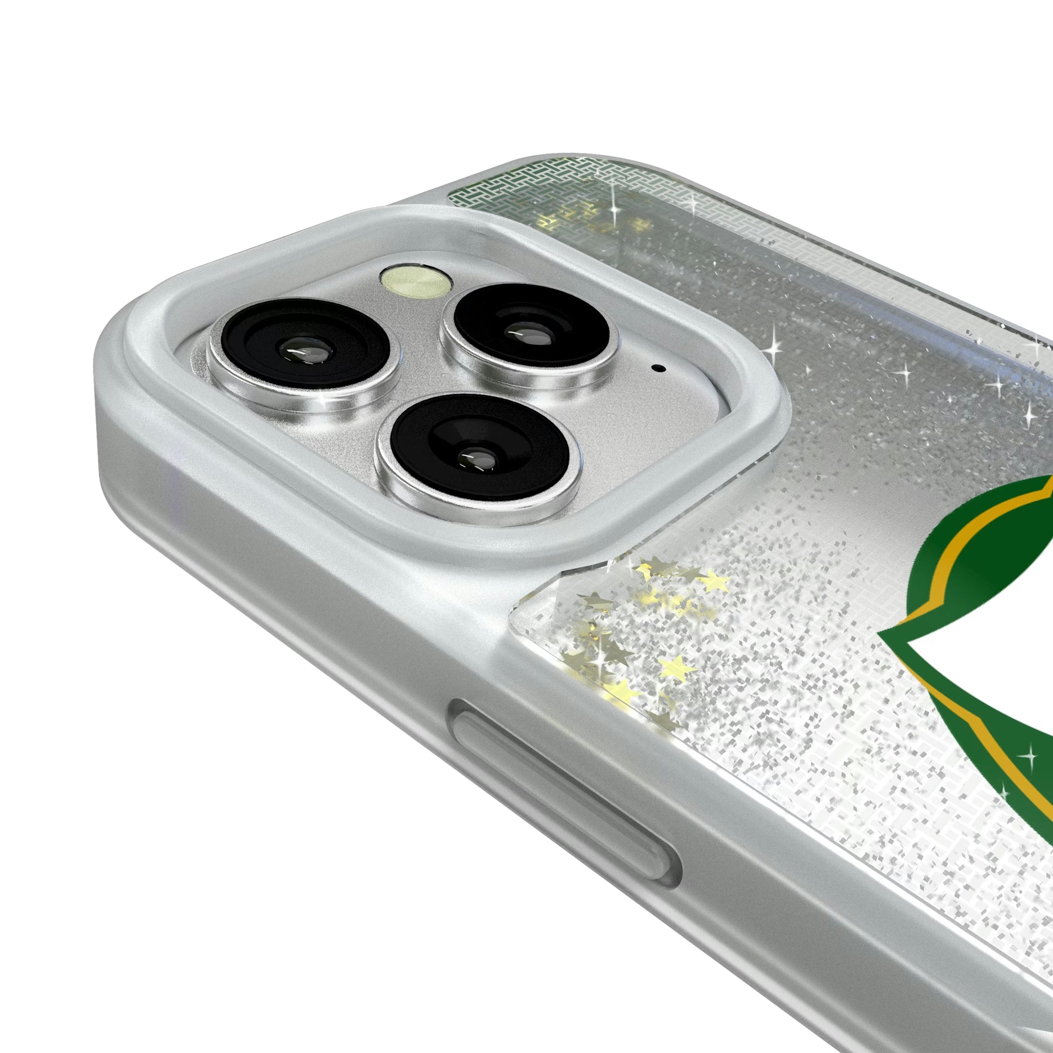 Portland Timbers Linen iPhone Glitter Phone Case for Apple iPhone - Detail#Device_iPhone 16 Pro