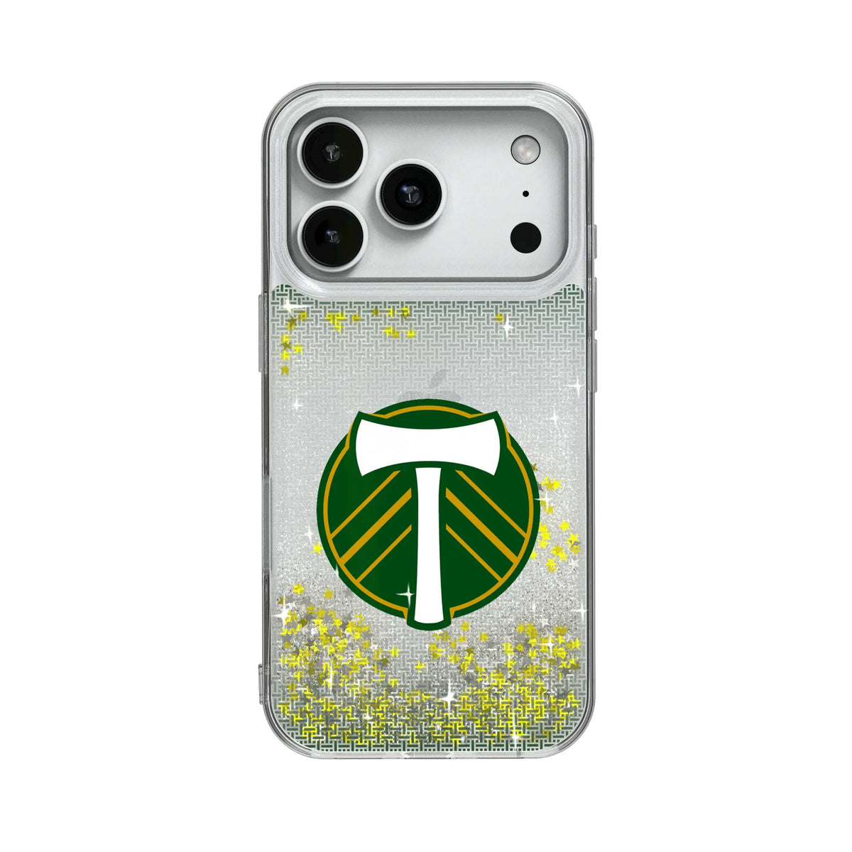 Portland Timbers Linen Glitter Phone Case for Apple iPhone