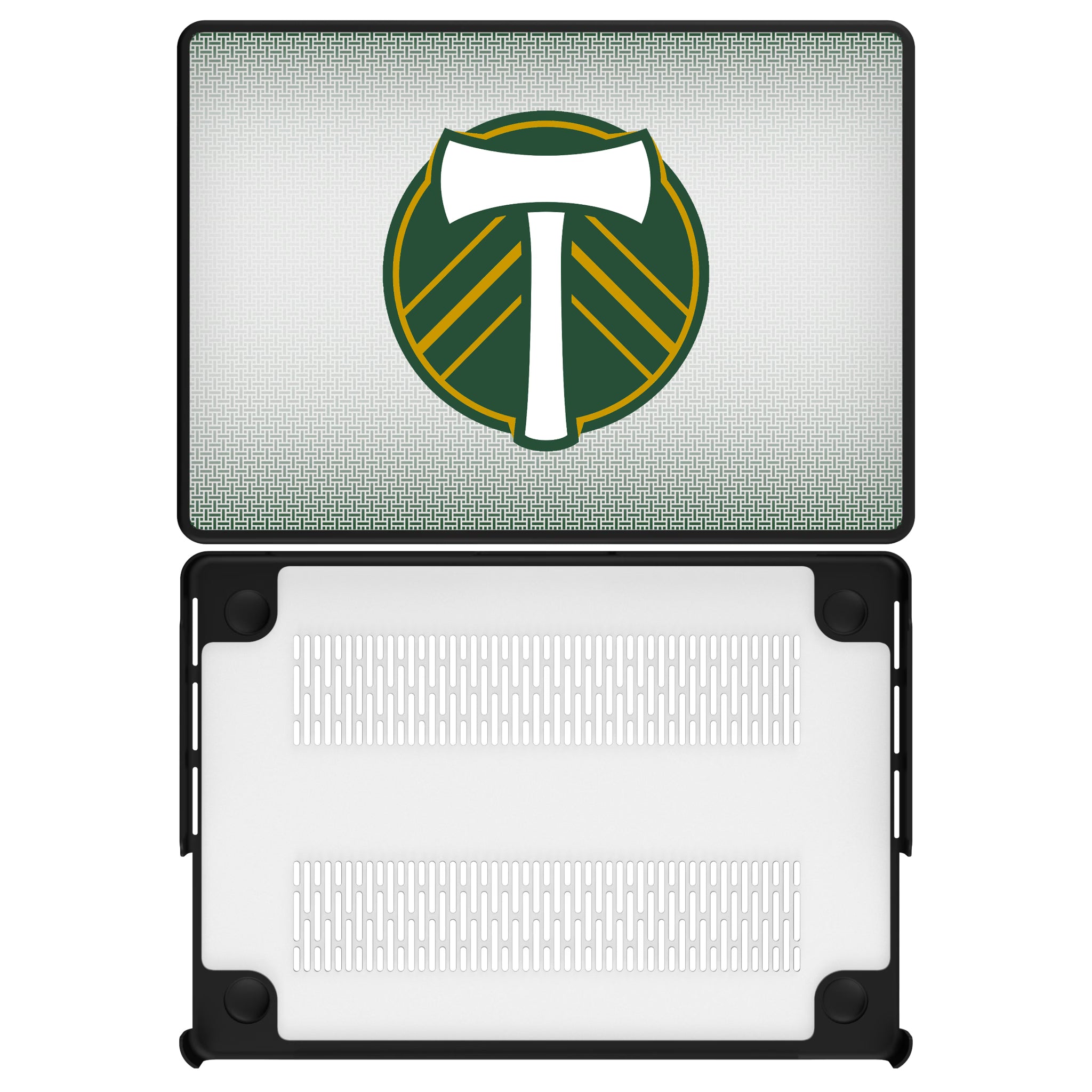 Portland Timbers Linen MacBook Laptop Case for Apple MacBook#Device_MacBook Pro (14-inch, 2021) / MacBook Pro (14-inch, 2023) / MacBook Pro (14-inch, 2024)