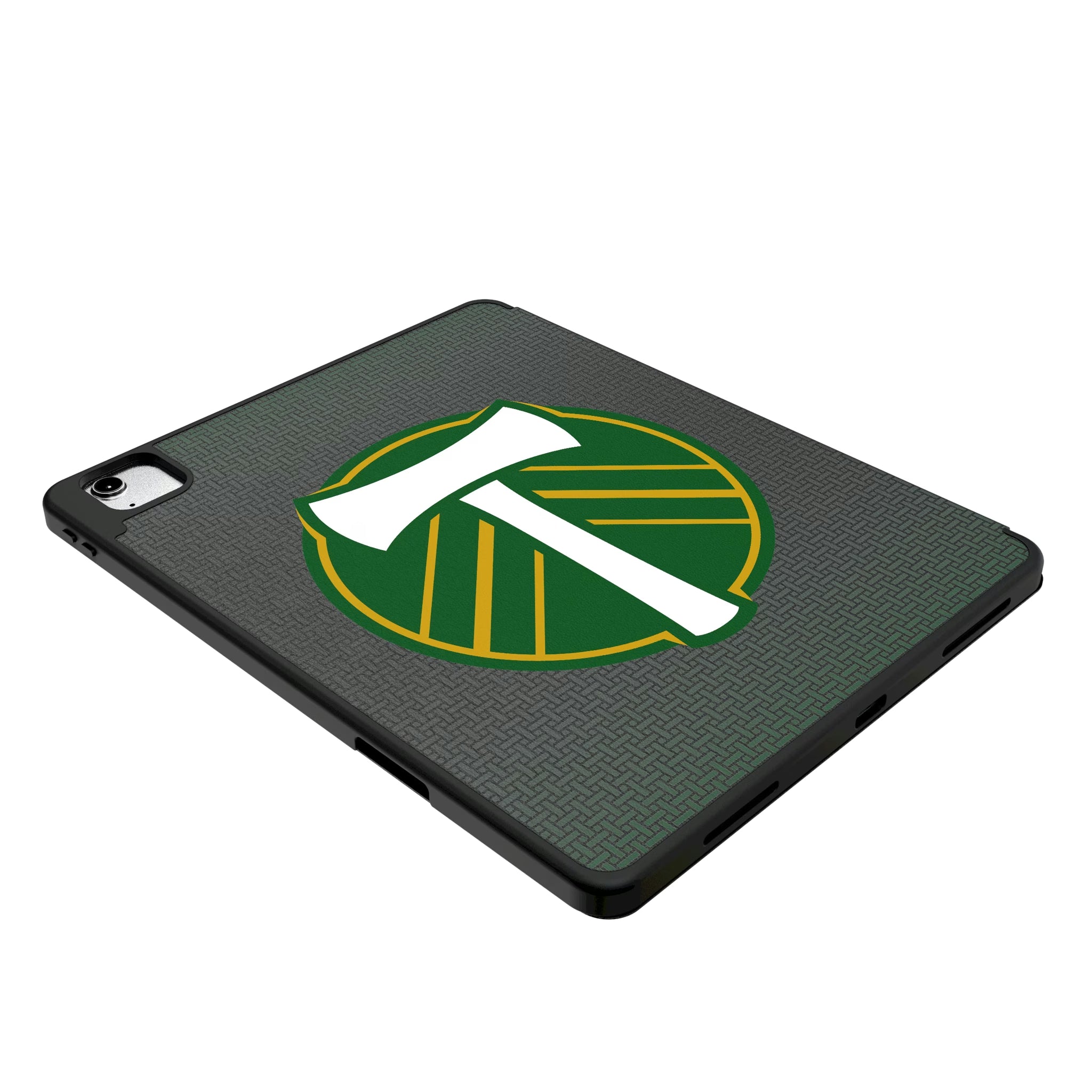 Portland Timbers Linen iPad Tablet Case for Apple iPad - Isometric View